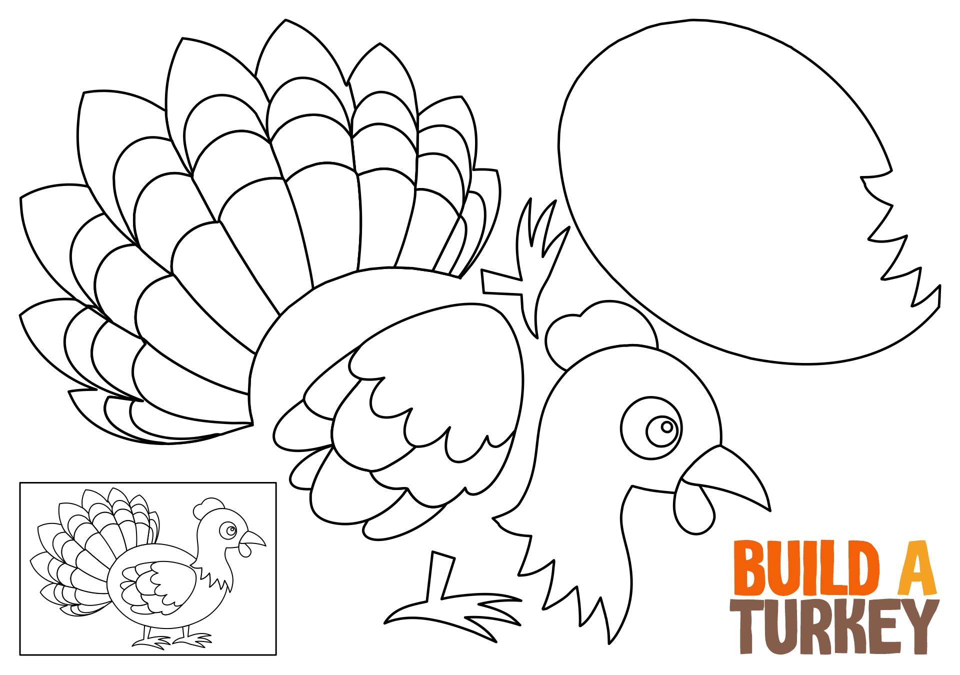 Thanksgiving Arts and Crafts Activity Sheets