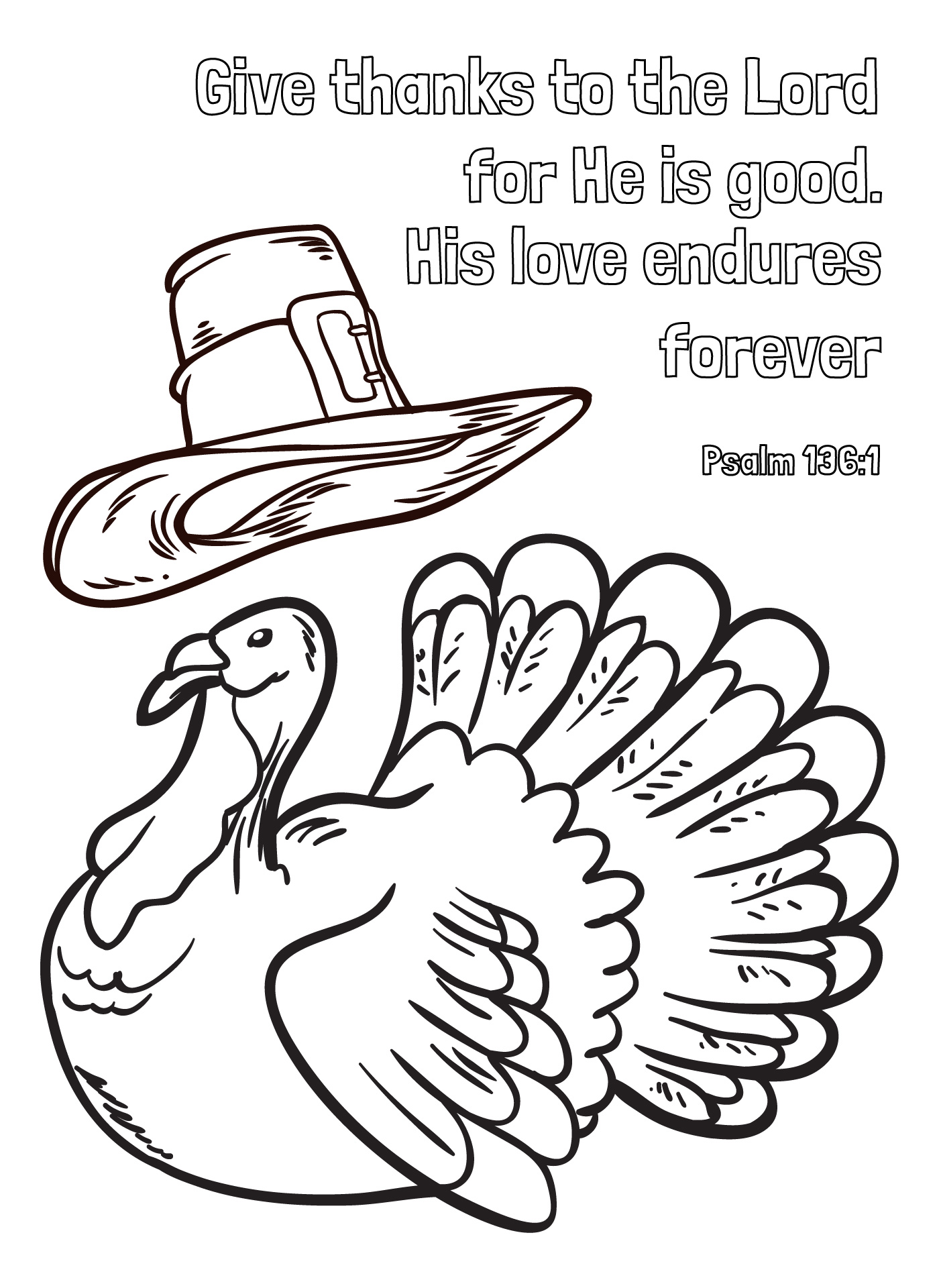 Thanksgiving Church Activity Sheets for Kids