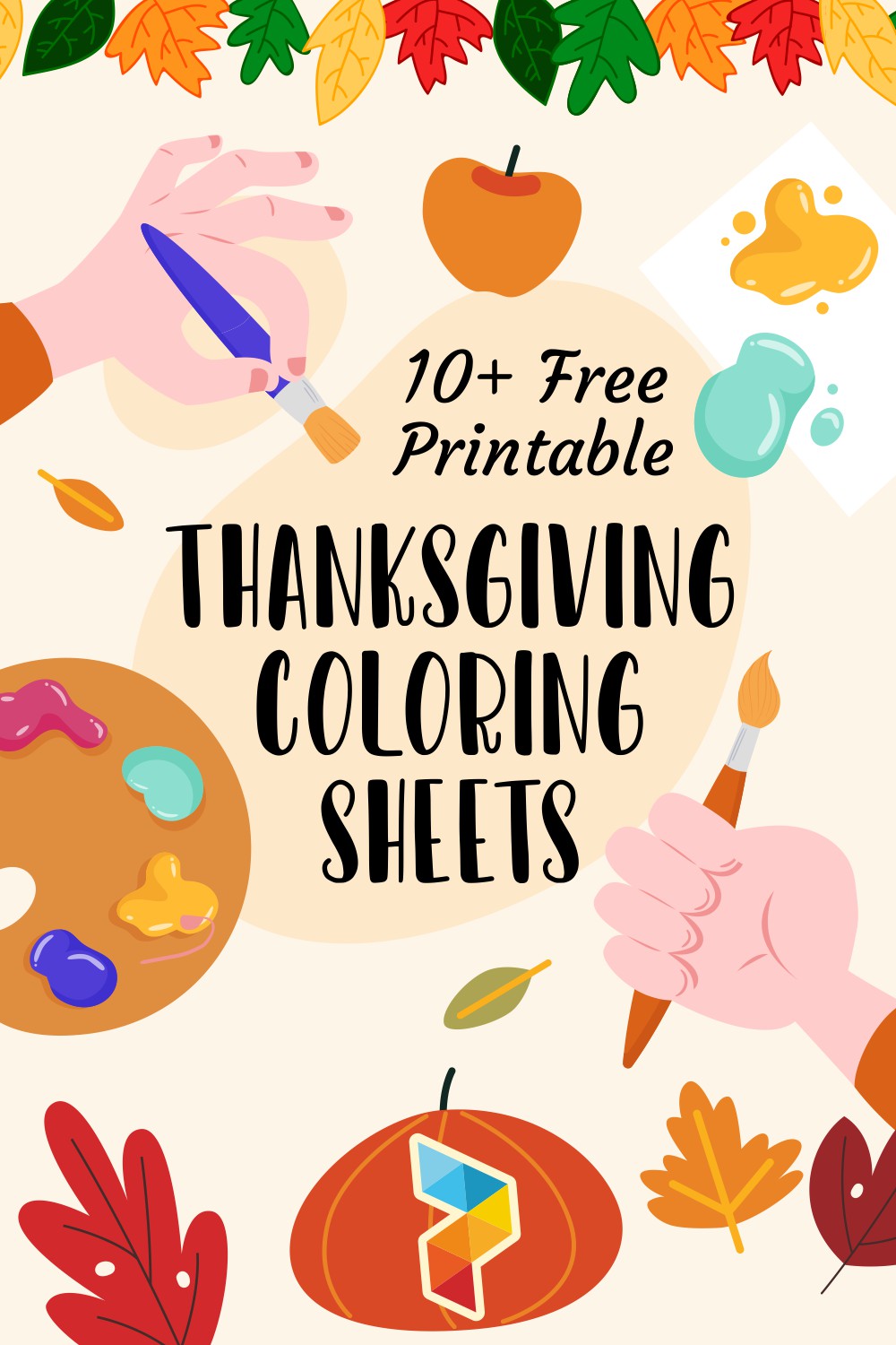 Thanksgiving Coloring Sheets