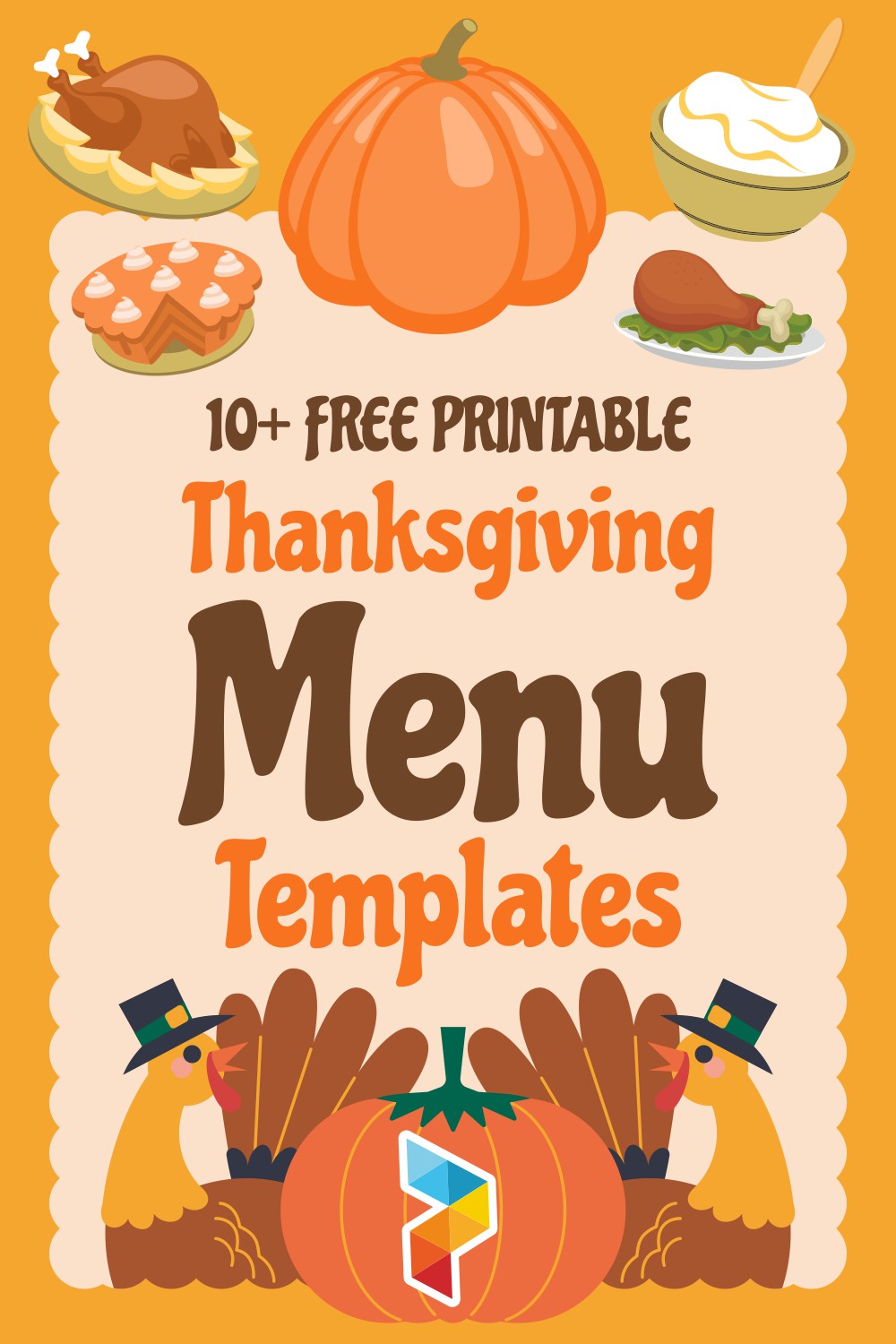 Thanksgiving Menu Templates