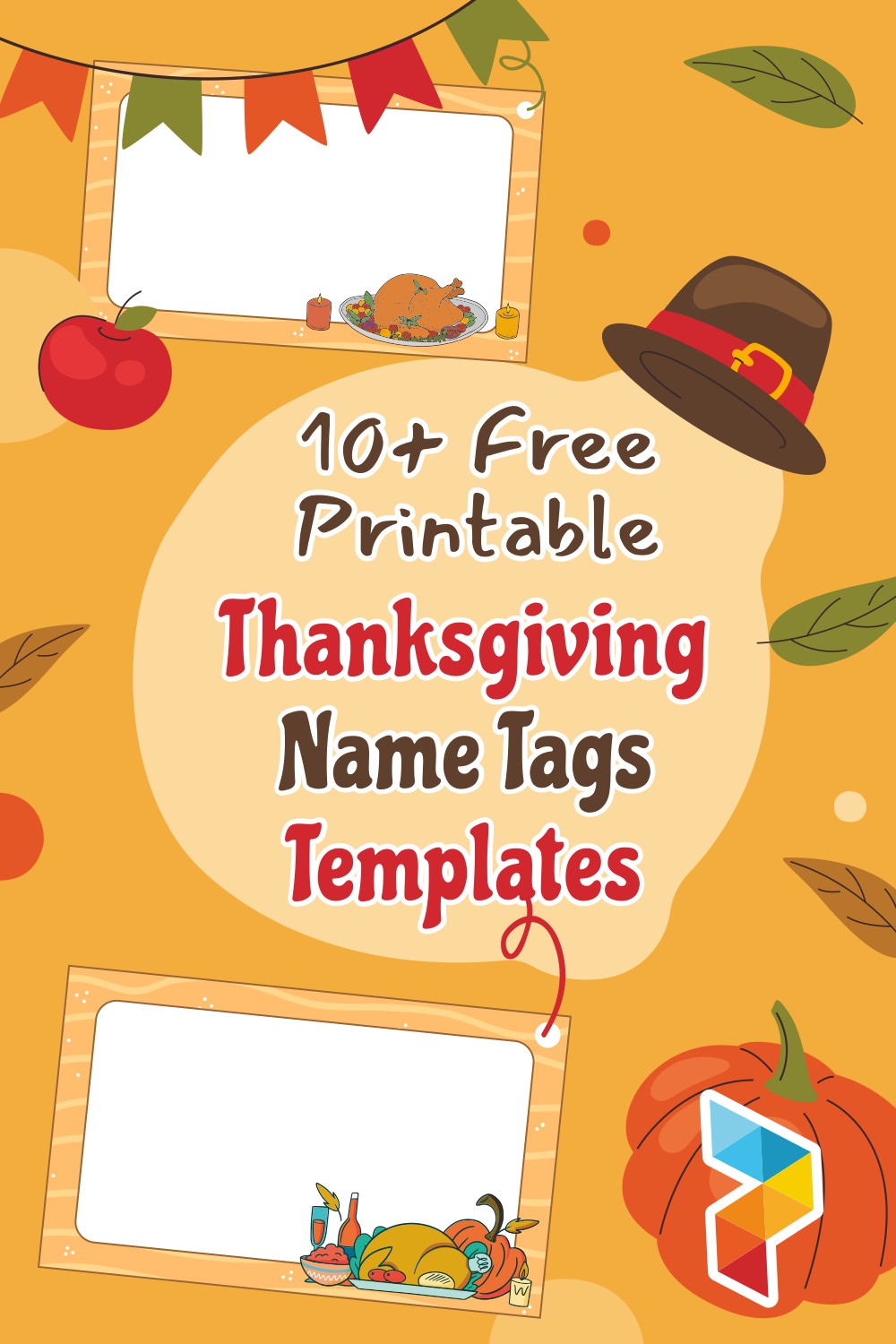 Thanksgiving  Name Tags Templates