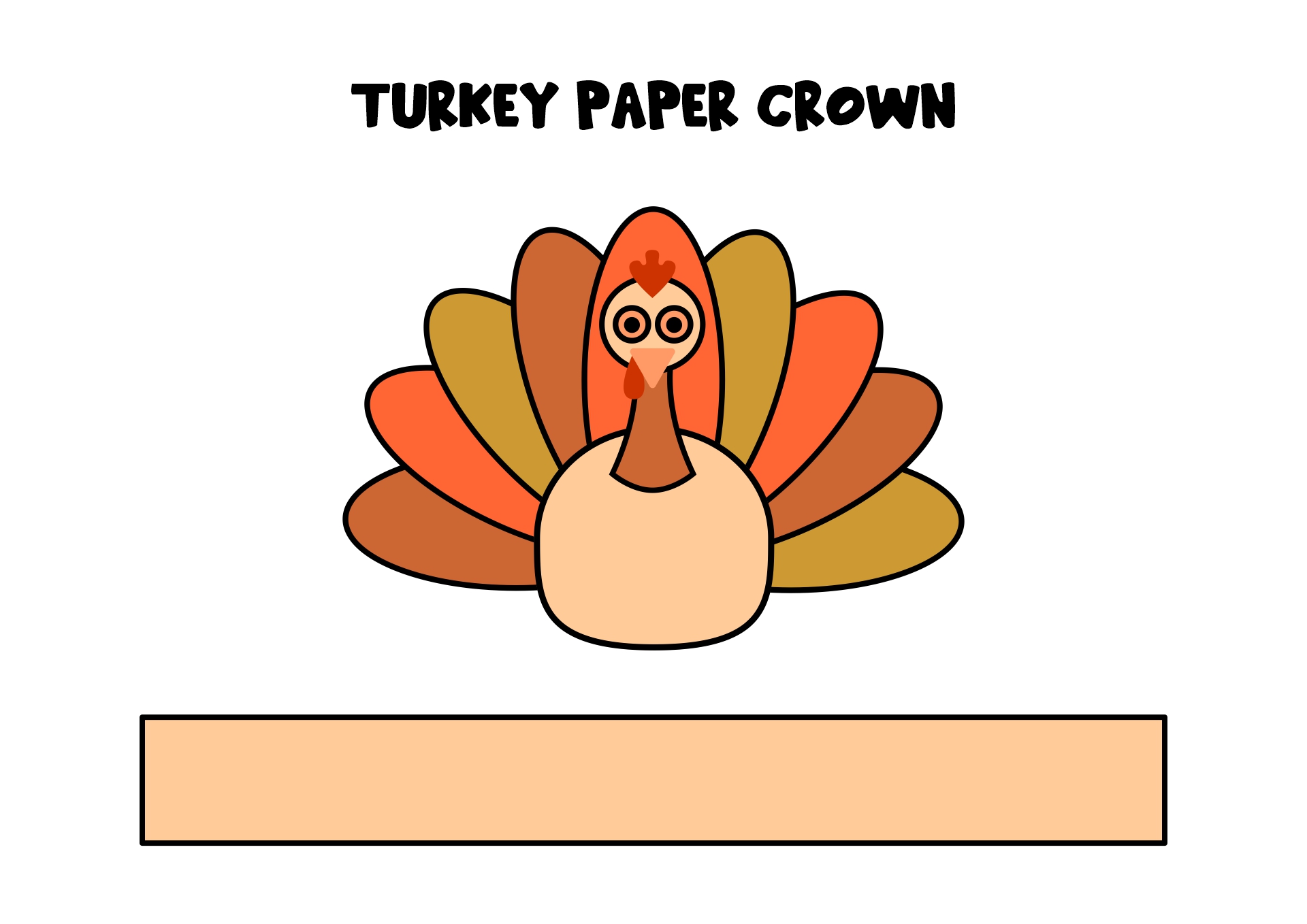 Thanksgiving Printable Craft Ideas