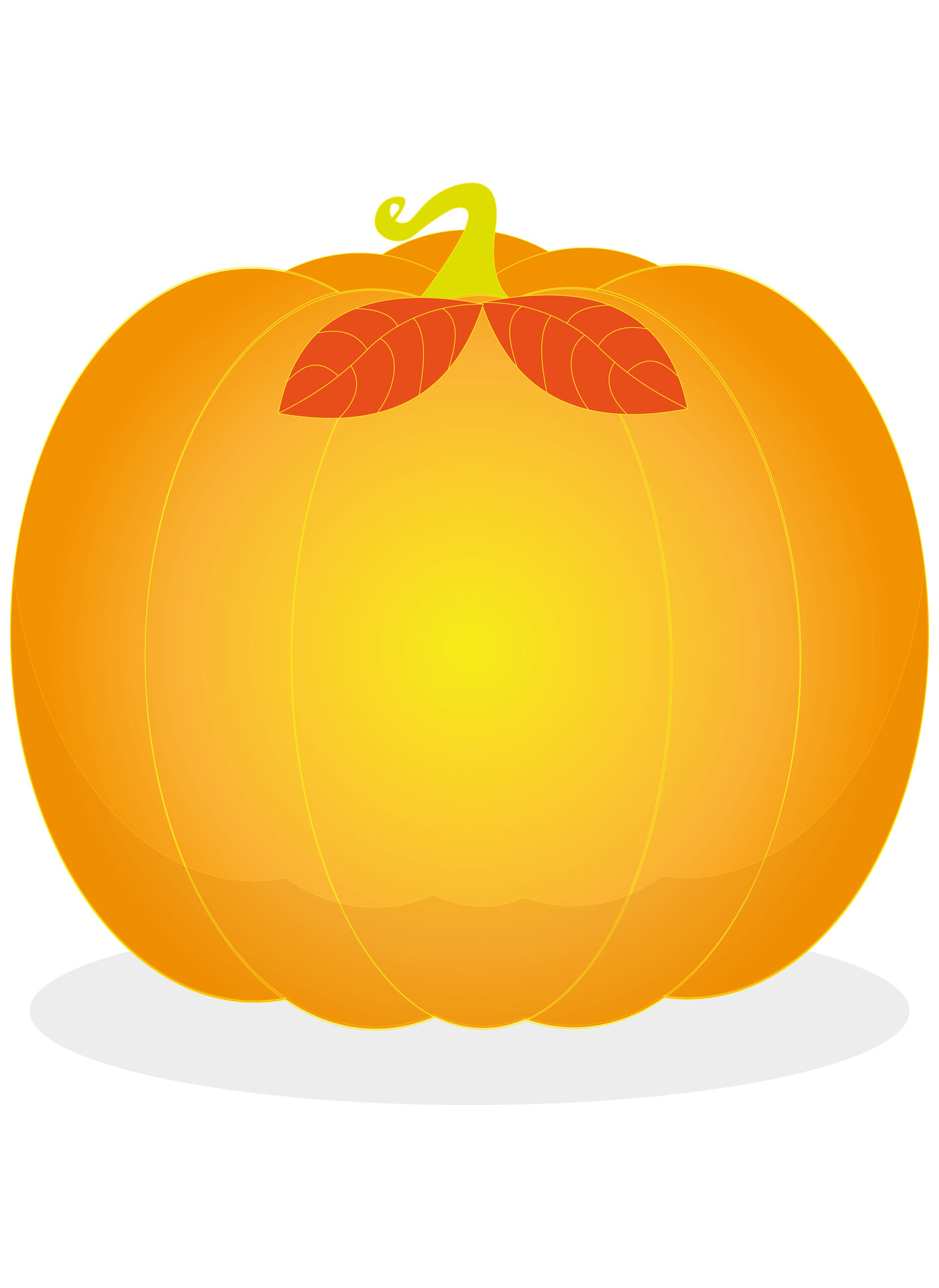 Thanksgiving Pumpkin Clip Art Printable