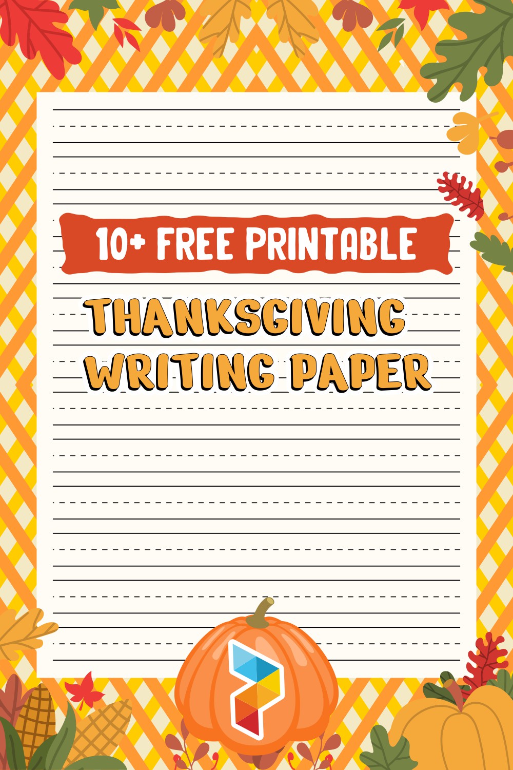 Thanksgiving Writing Paper Printable