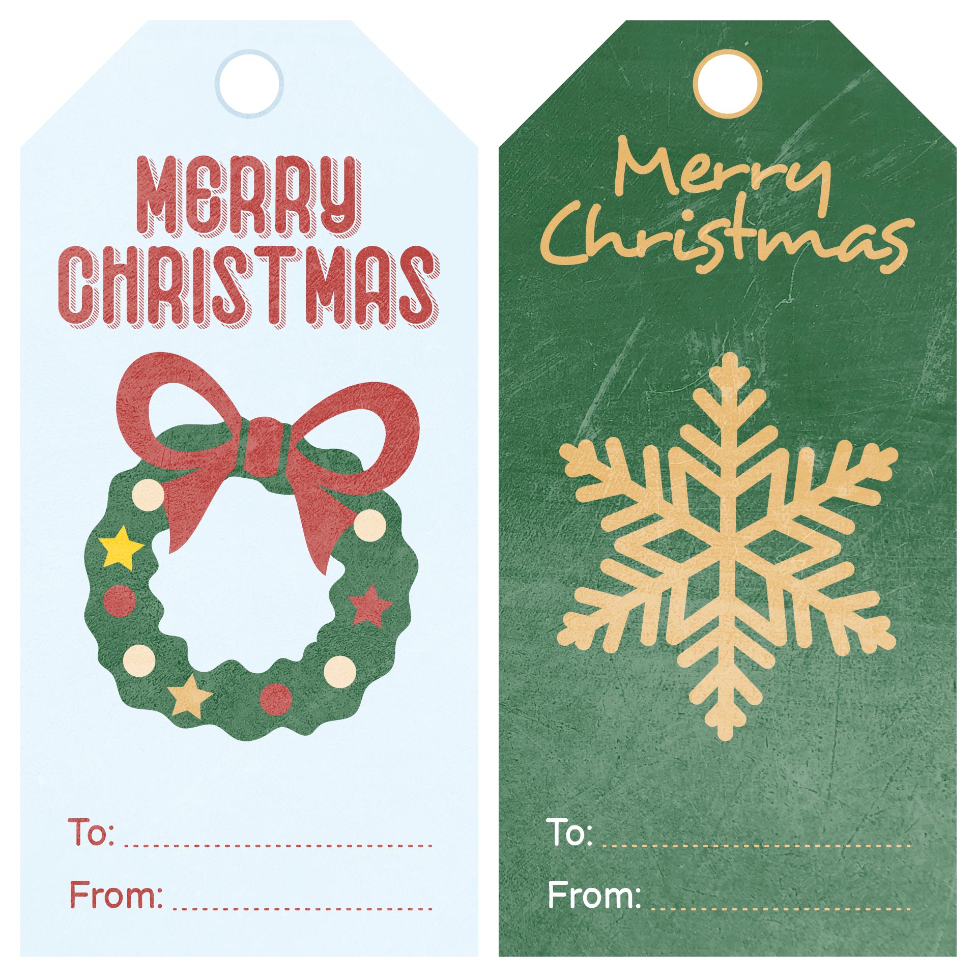 Vintage Printable Christmas Gift Tags Pinterest