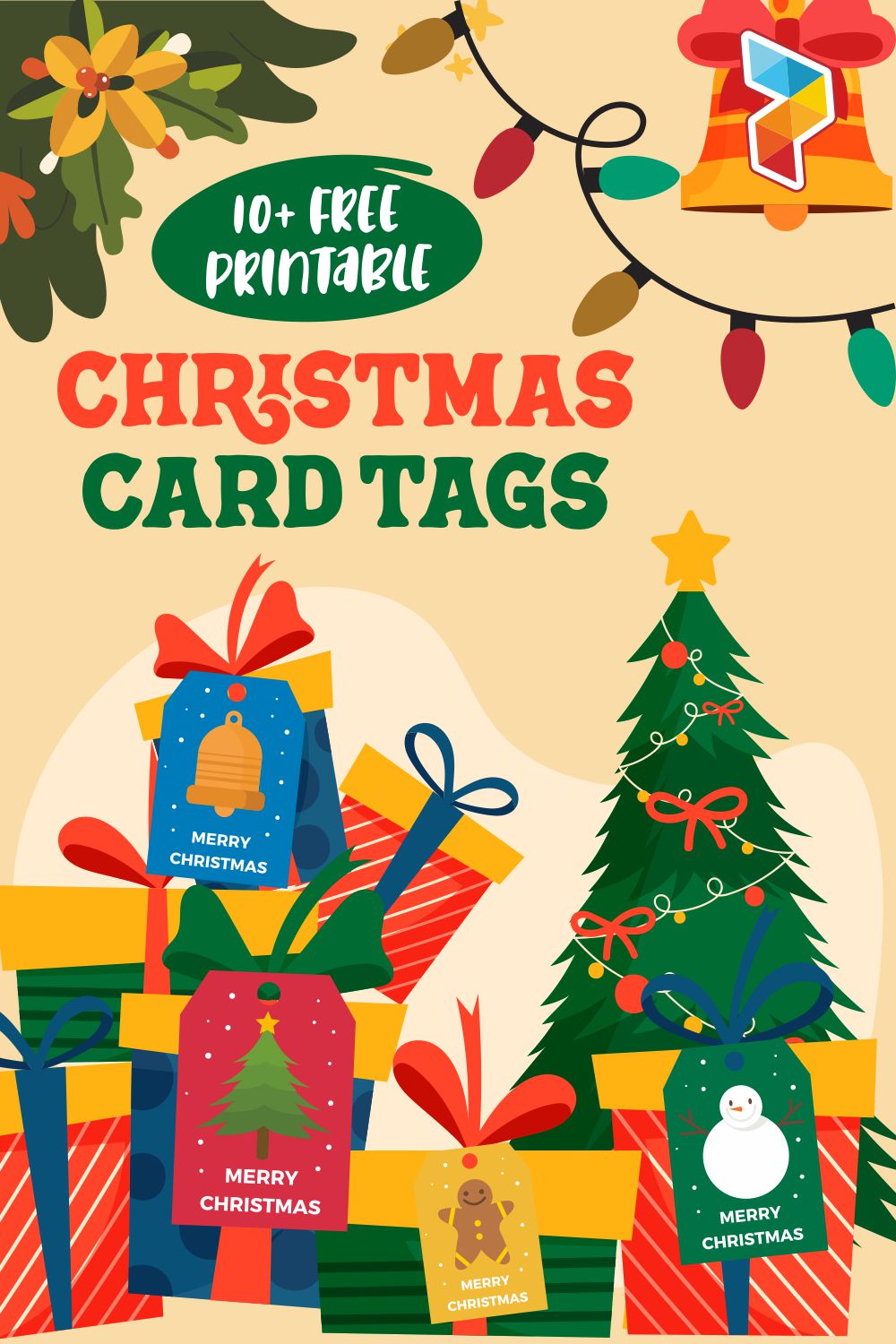 Christmas Card Tags