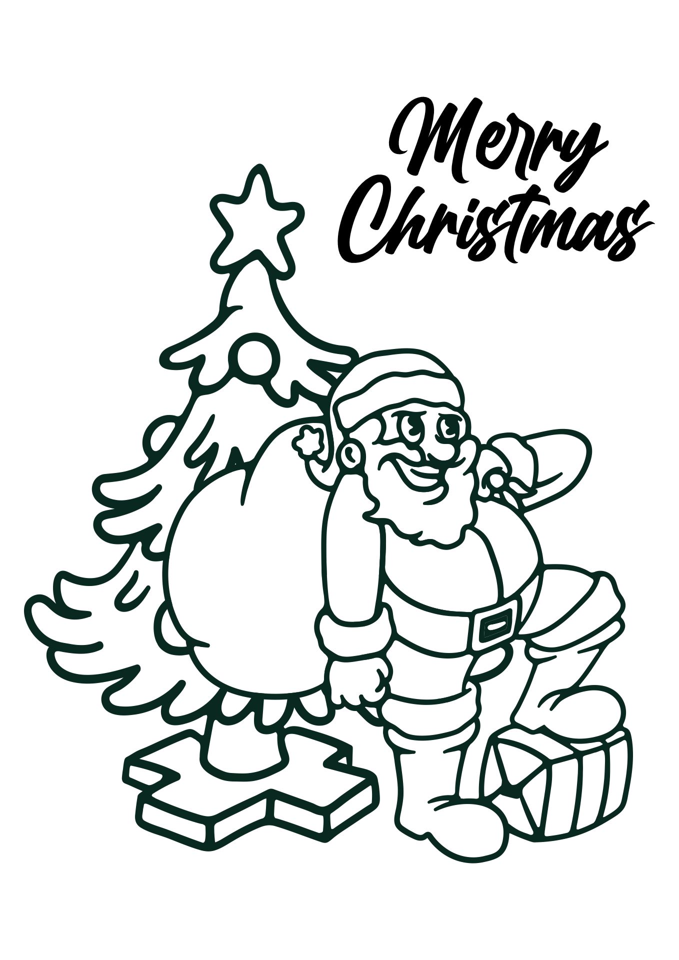 Christmas Coloring Pages for Kids