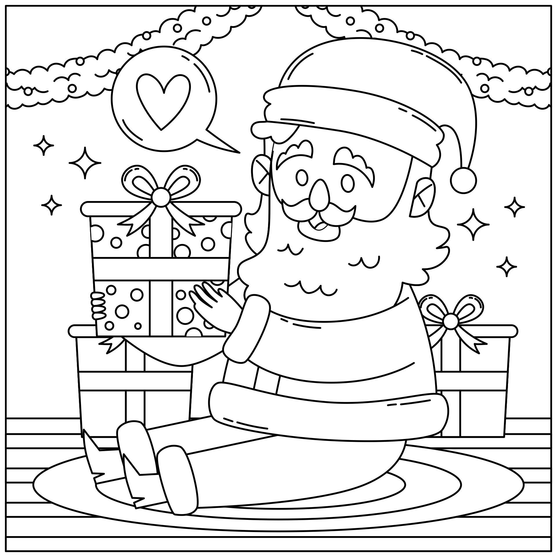 Christmas Coloring Sheets for Kids