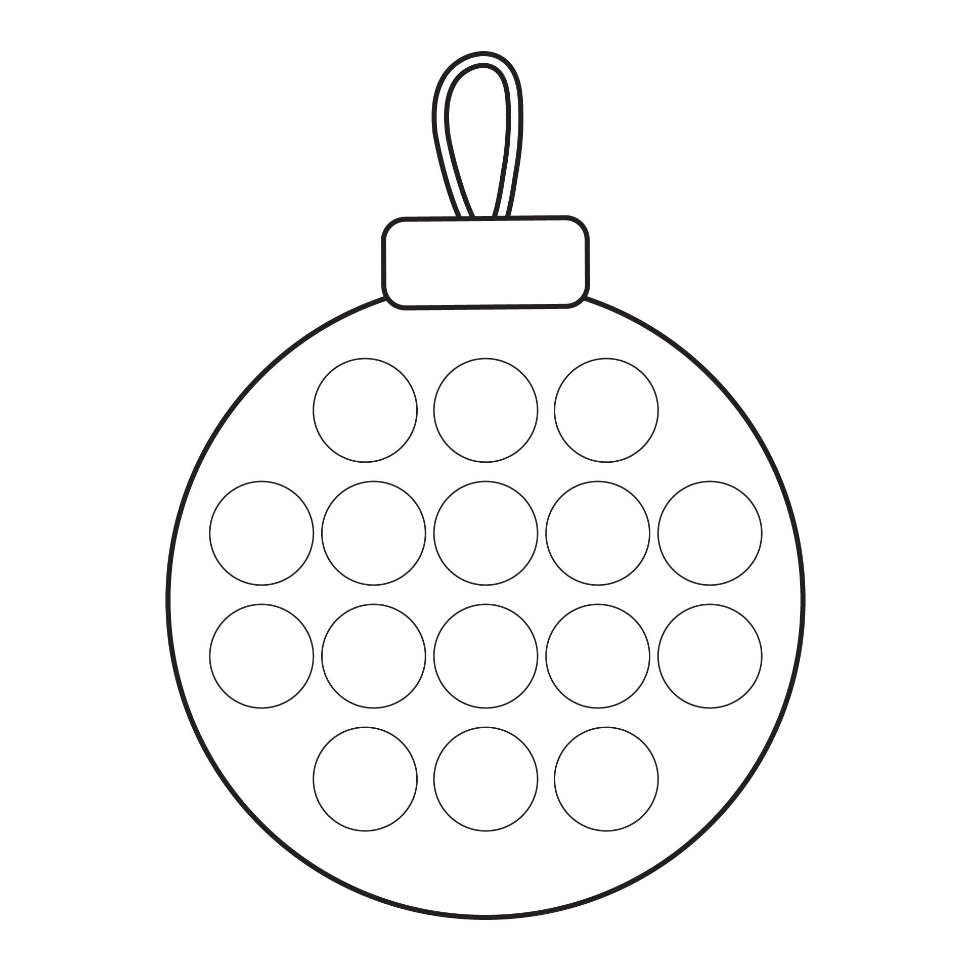 Christmas Do a Dot Art Activity Sheets