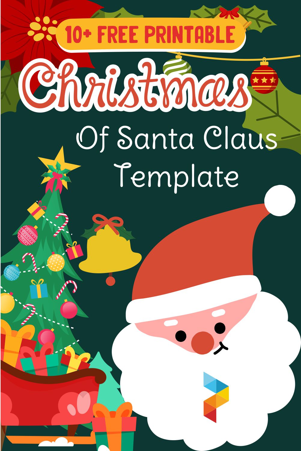 Christmas Of Santa Claus Template