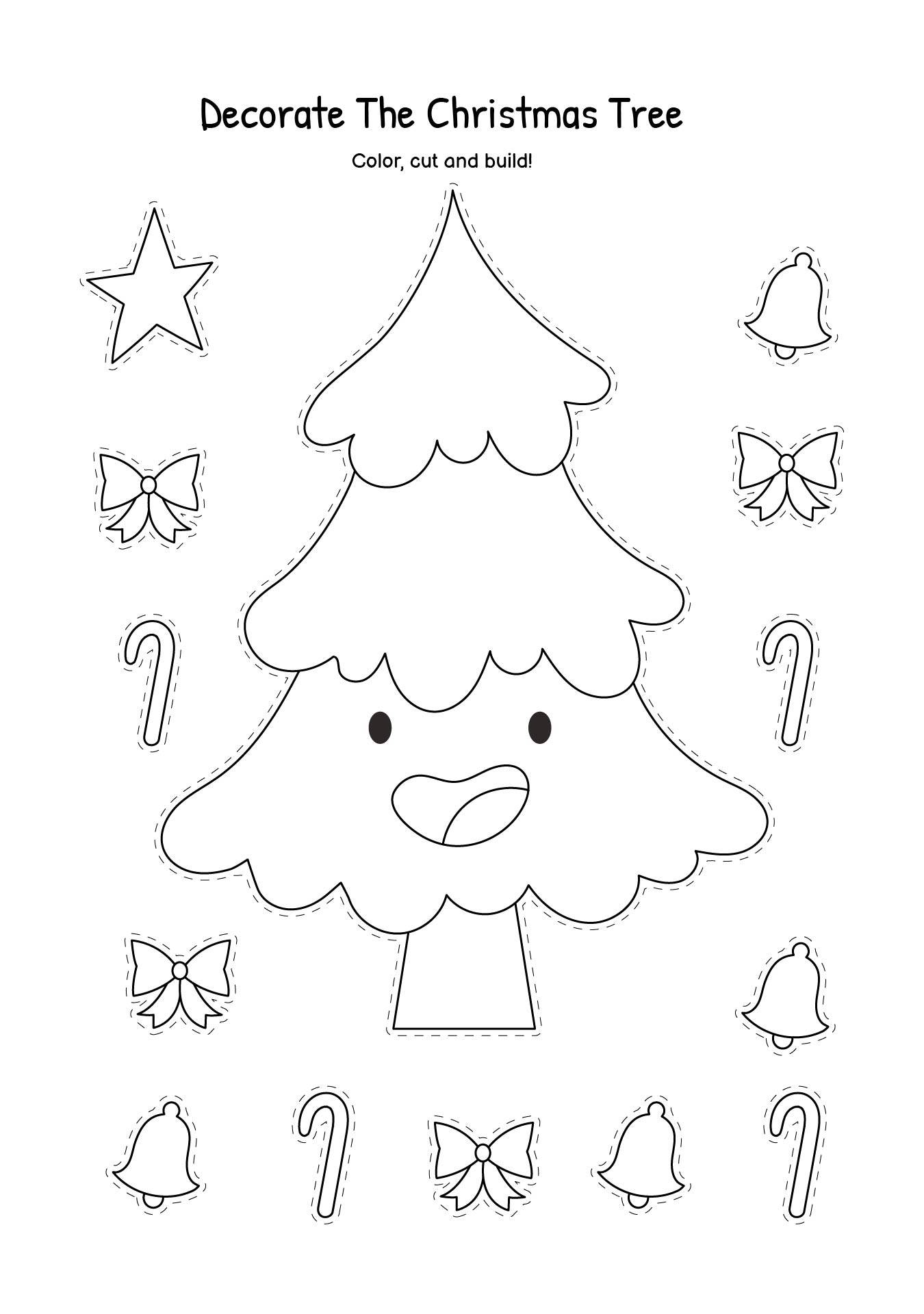 Christmas Printable Craft for Toddlers