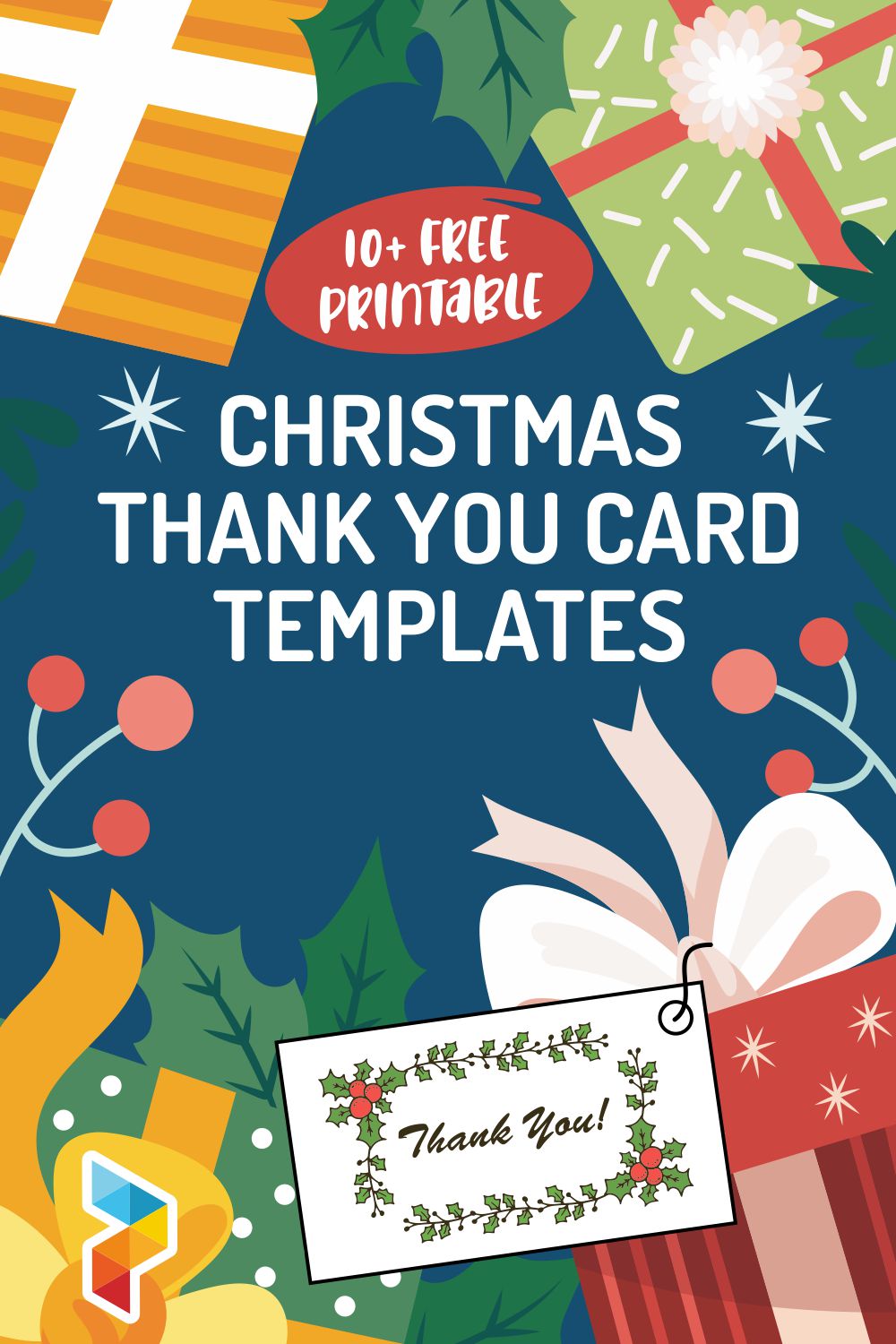 Christmas Thank You Card Templates