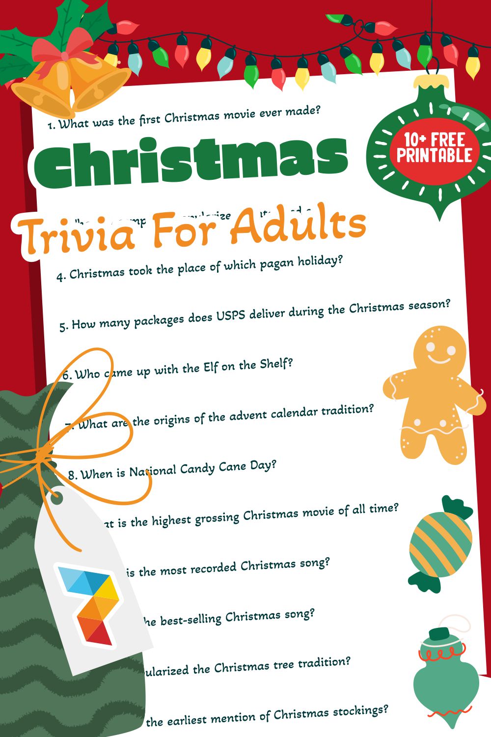 Christmas Trivia For Adults