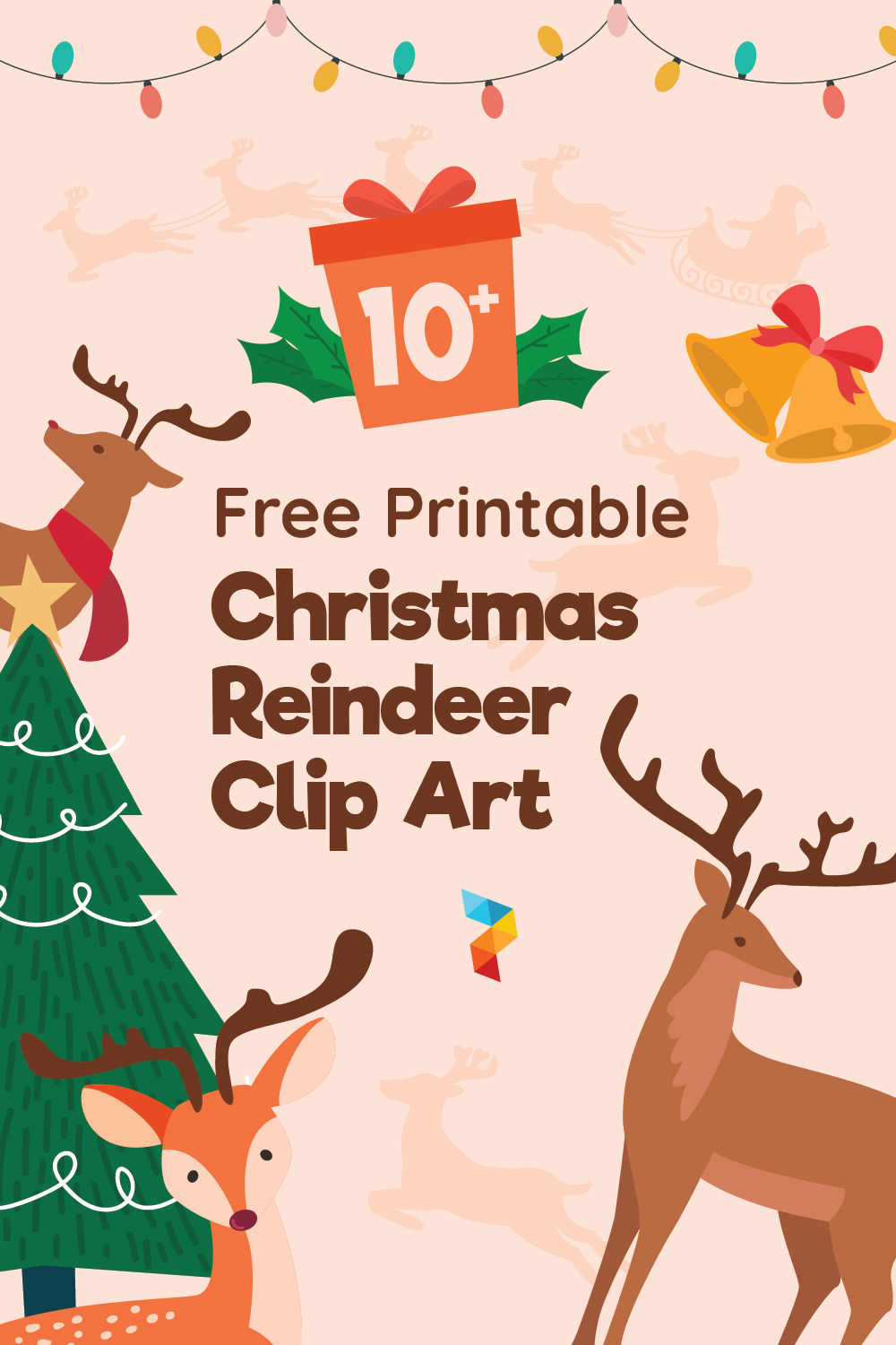 Christmas Reindeer Clip Art