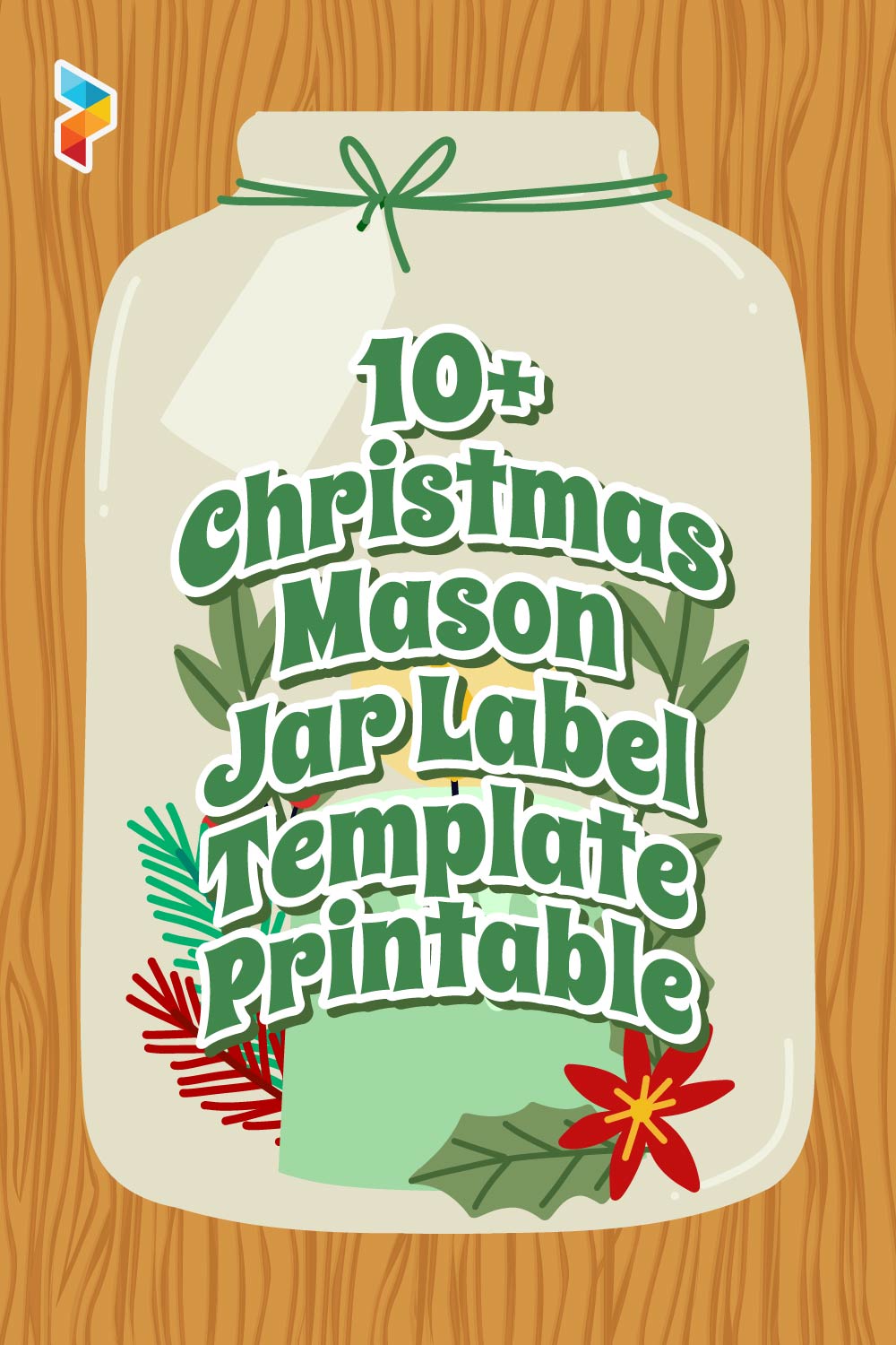 Christmas Mason Jar Label Template