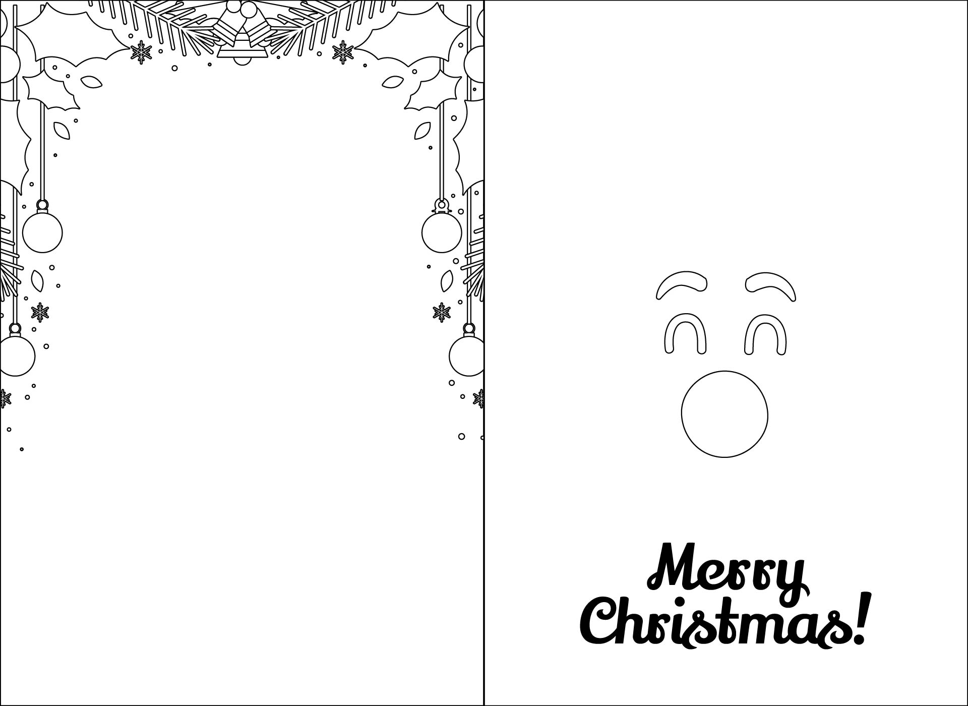 Cute Handprint Christmas Cards for Kids