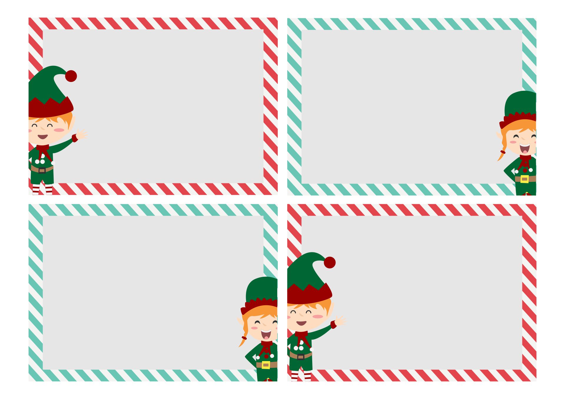 Elf On The Shelf Printable Notes