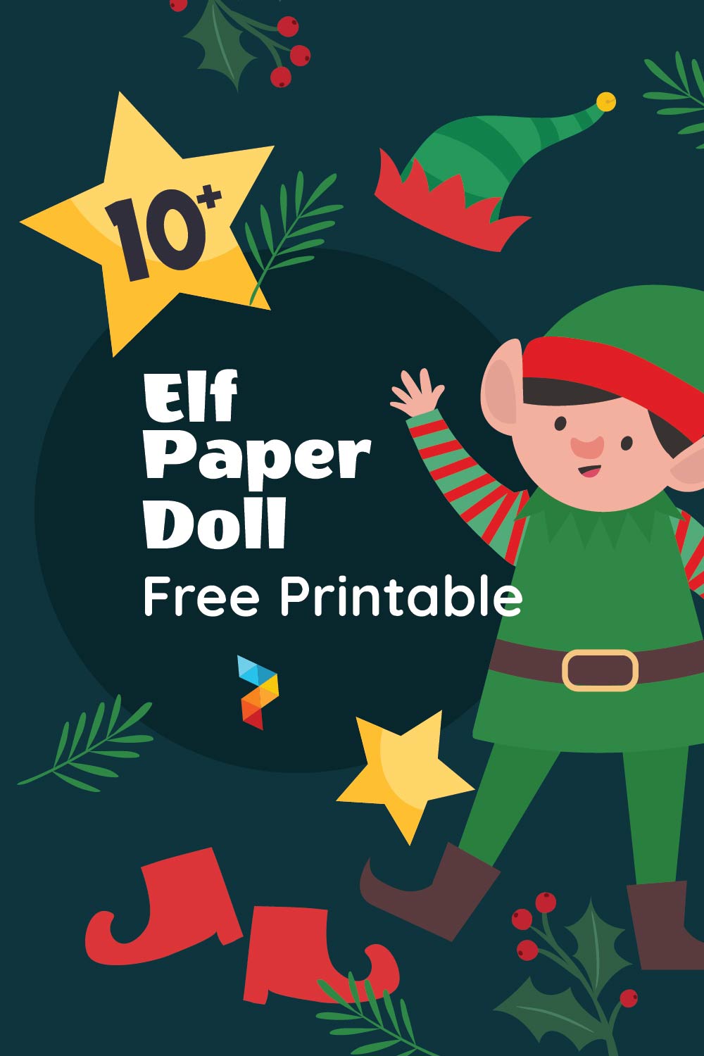 Elf Paper Doll