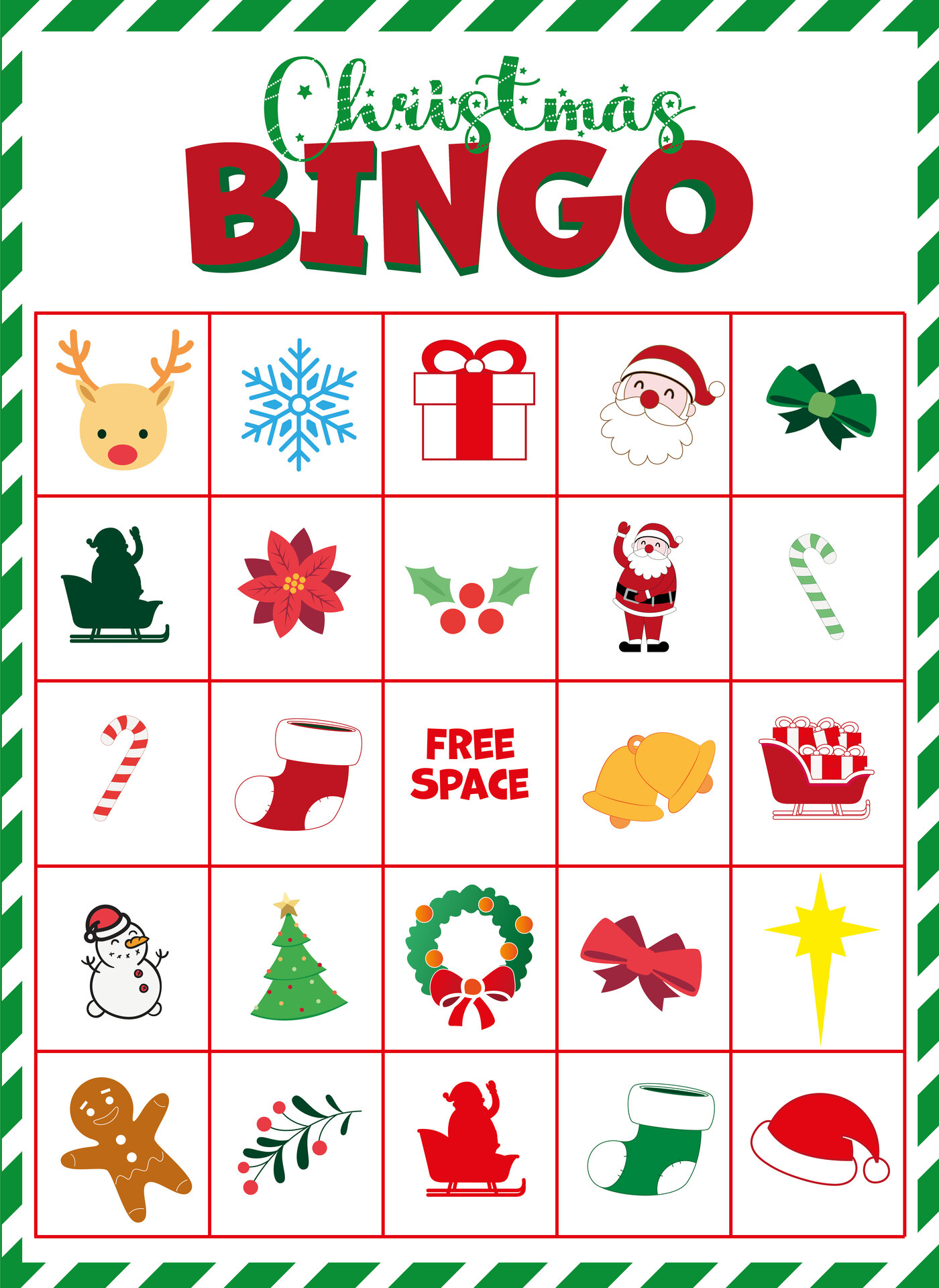 Festive Christmas Bingo Sets for Party Fun