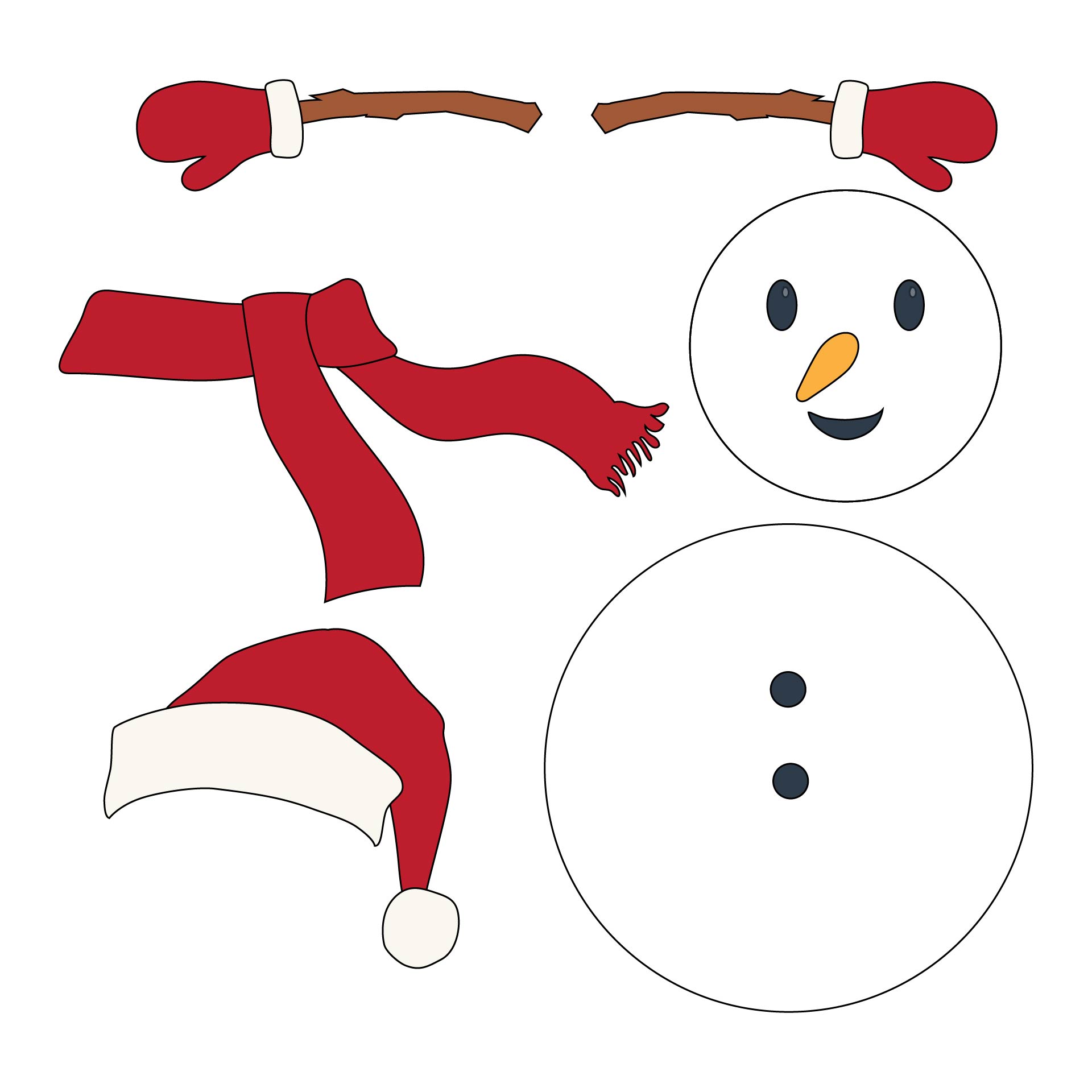 Frosty Snowman Craft Projects