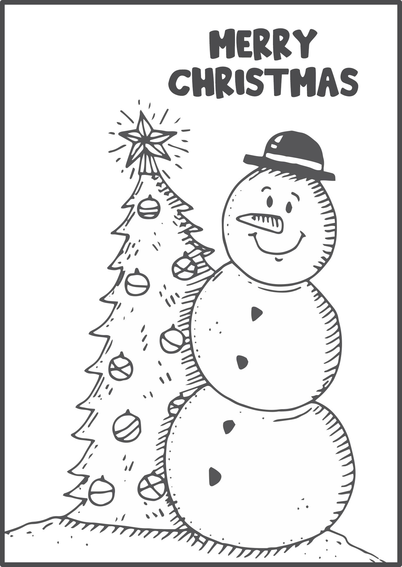 Frosty the Snowman Christmas Eve Coloring Pages