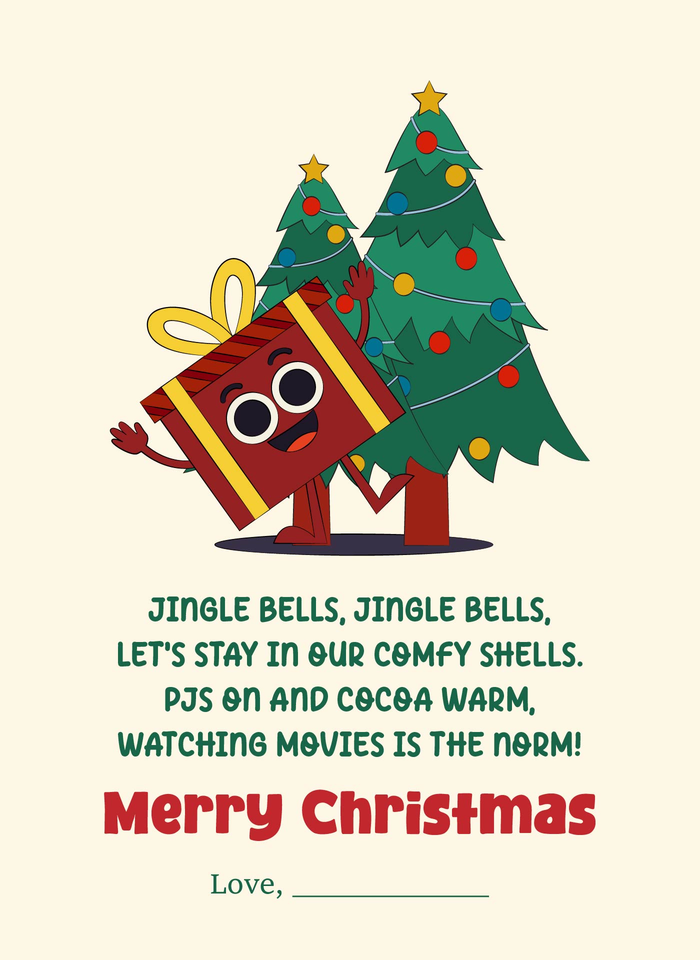 Funny Christmas Card Printables