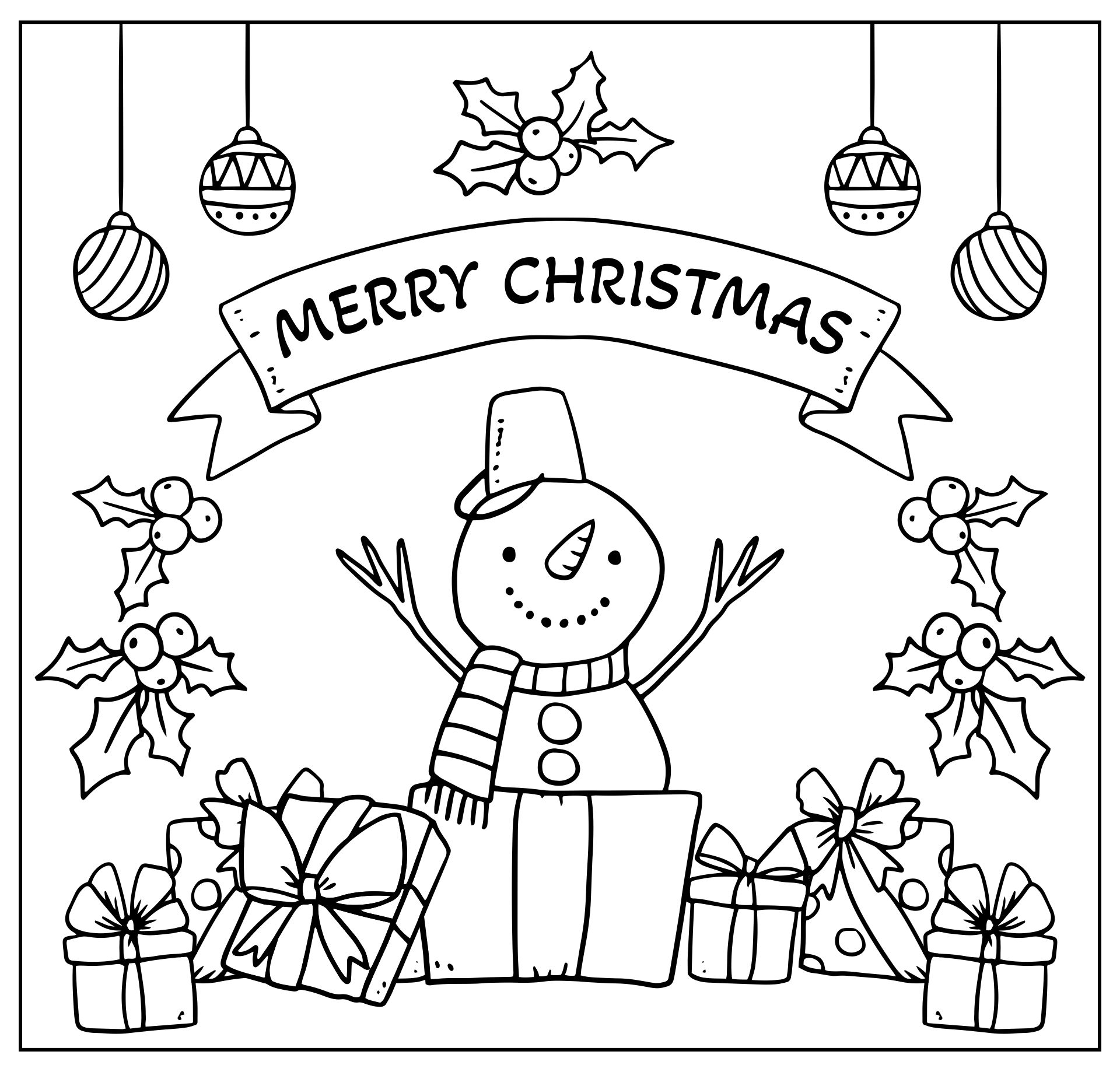 Holiday Coloring Activities for Children