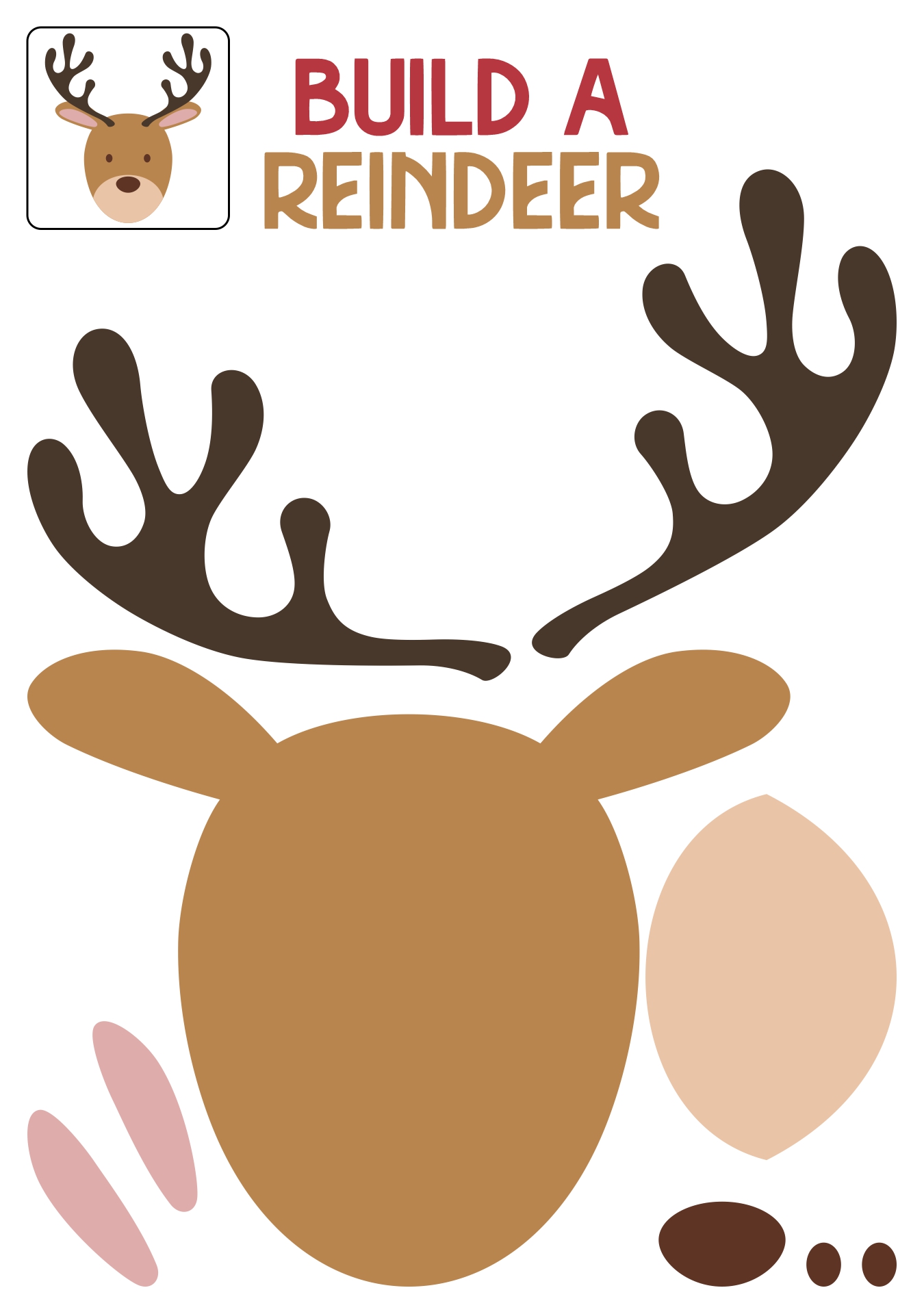 Holiday Craft Printables for Kindergarten