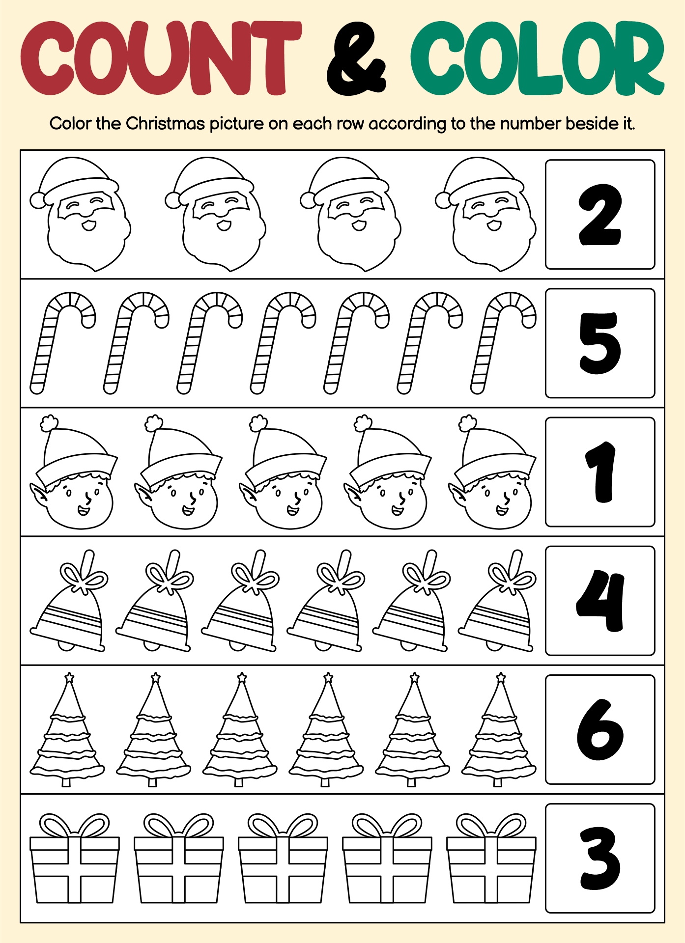 Printable Christmas Activity Bundle for Children