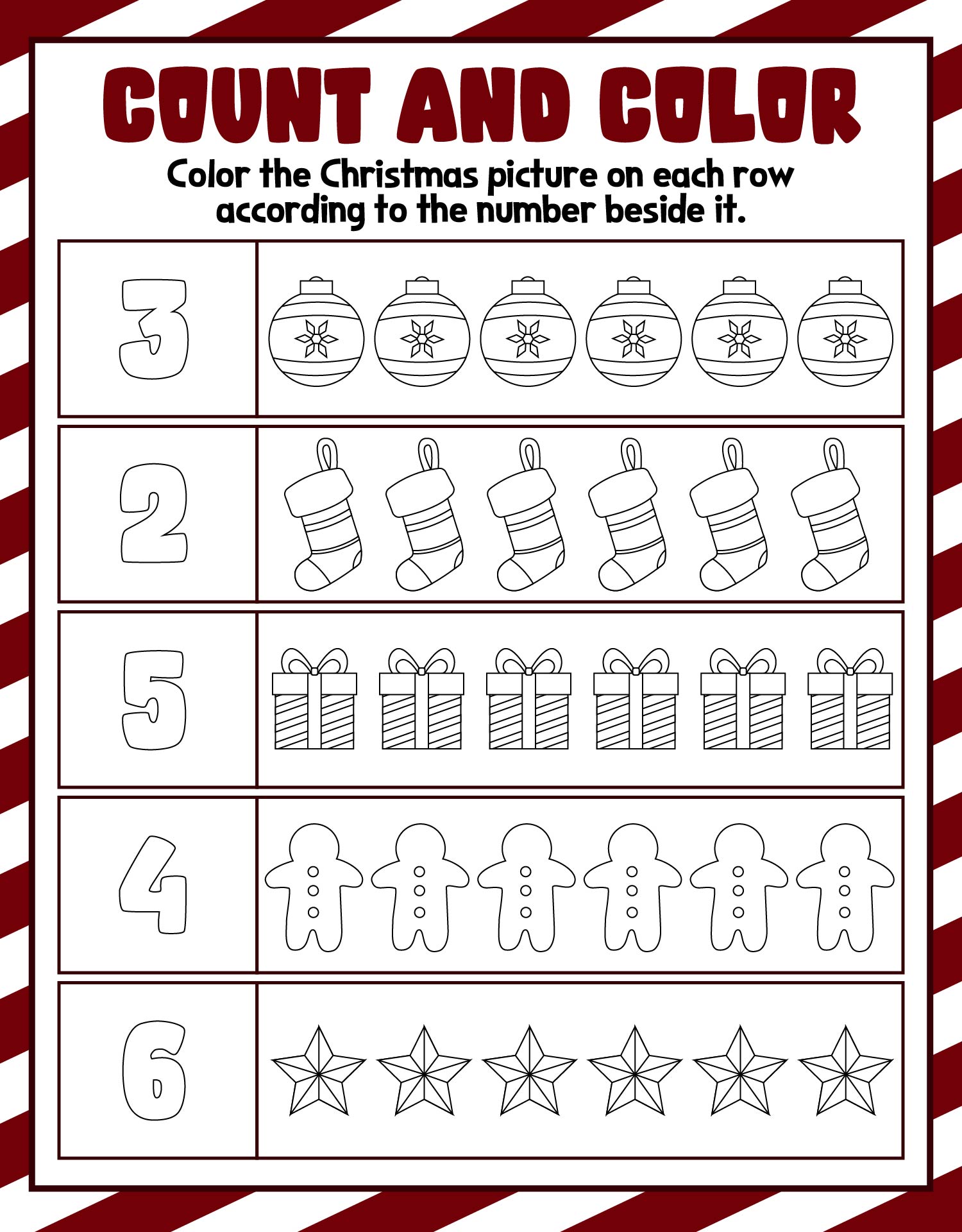 Printable Christmas Activity Kit for Kids