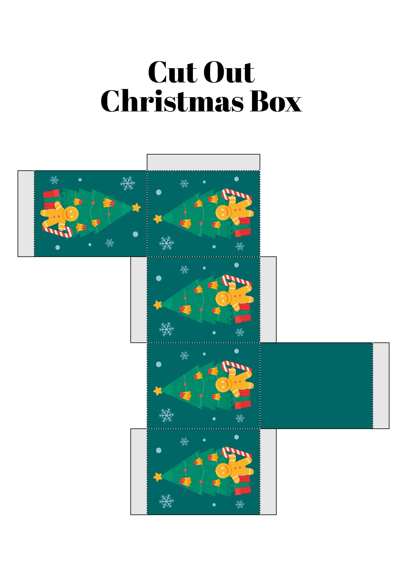 Printable Christmas Gift Template