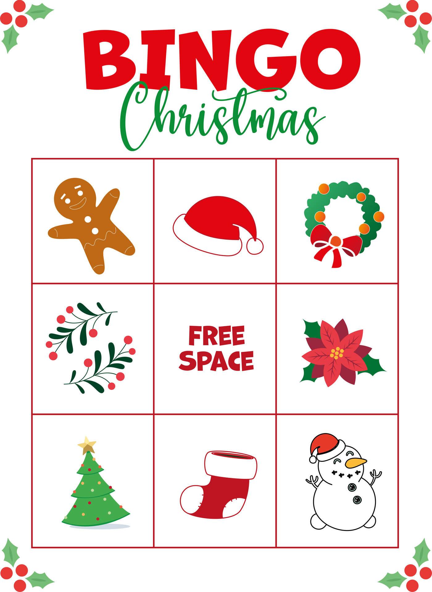 Printable Holiday Bingo Books for Classroom Activity