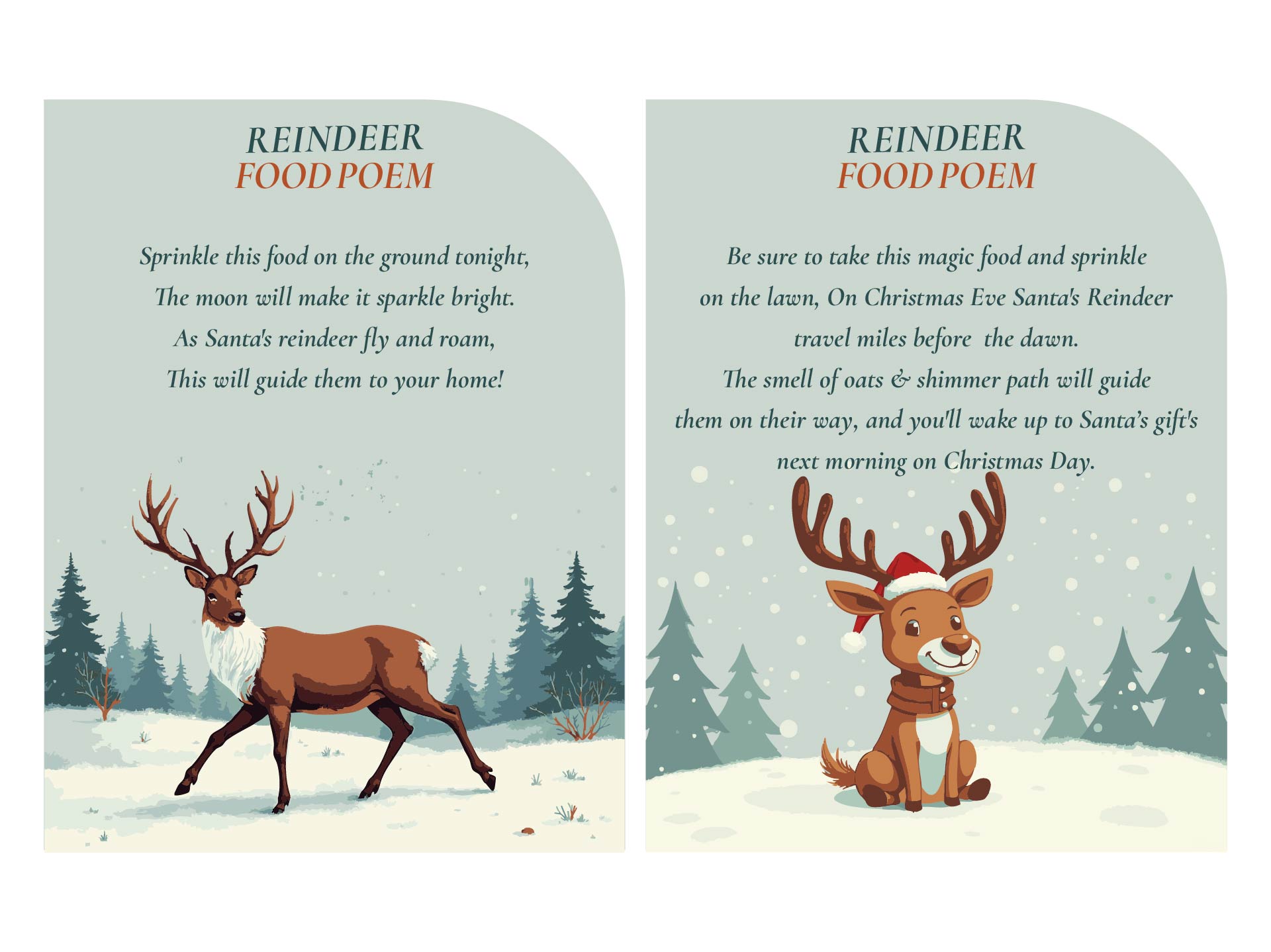 Reindeer Food Poem for Kids