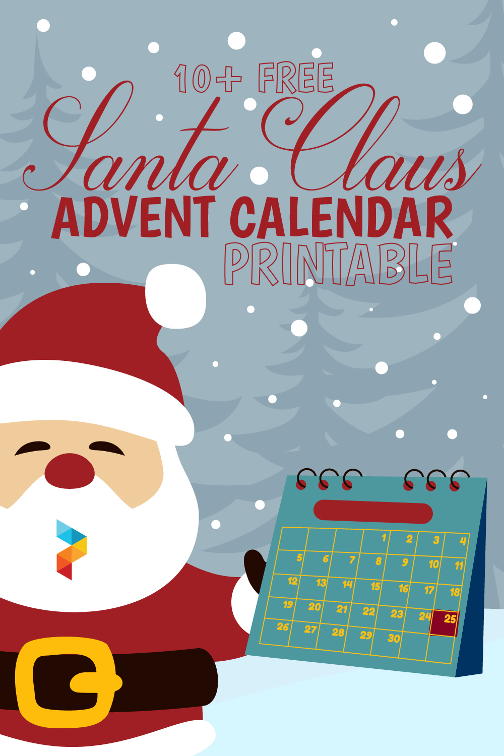 Santa Claus Advent Calendar