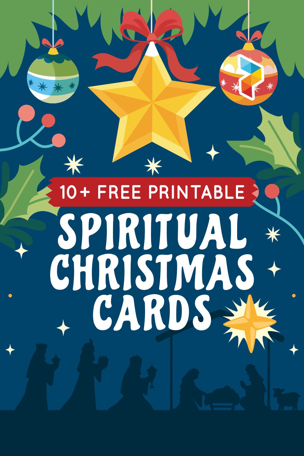 Spiritual Christmas Cards