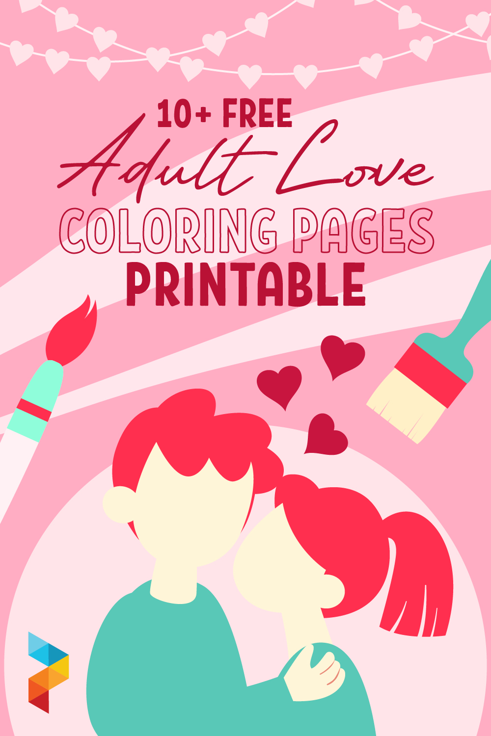 Adult Love Coloring Pages