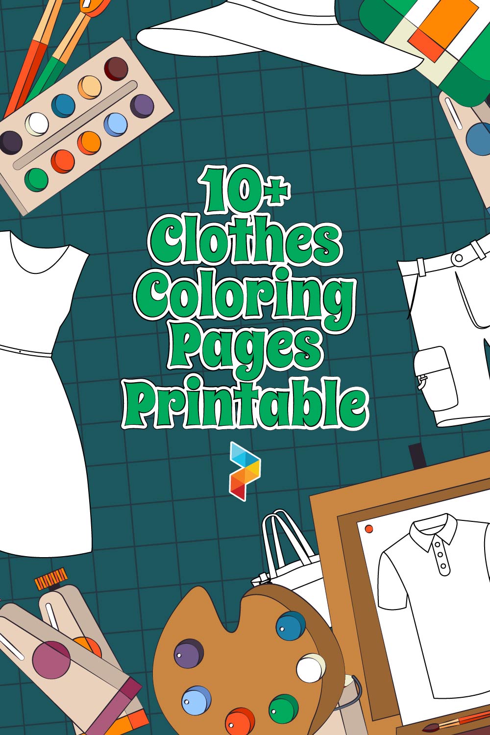 Clothes Coloring Pages