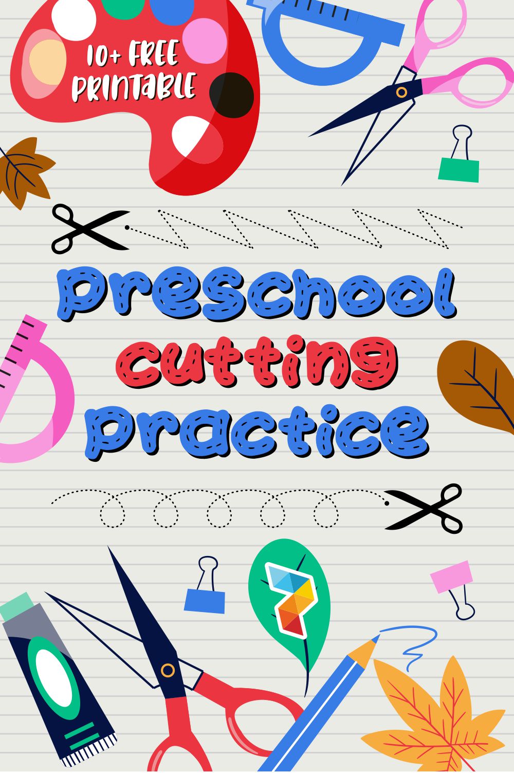 Preschool Cutting Practice