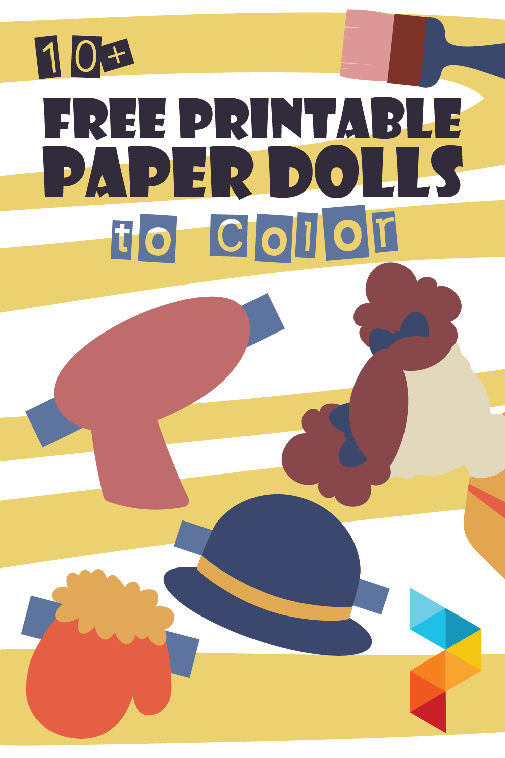 Paper Dolls To Color