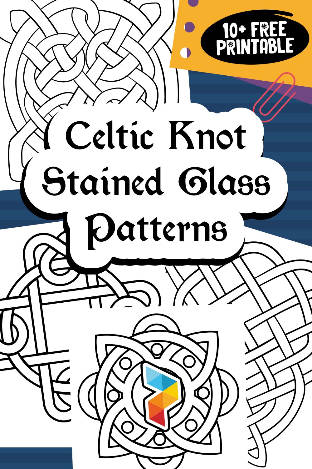 Celtic Knot Stained Glass Patterns