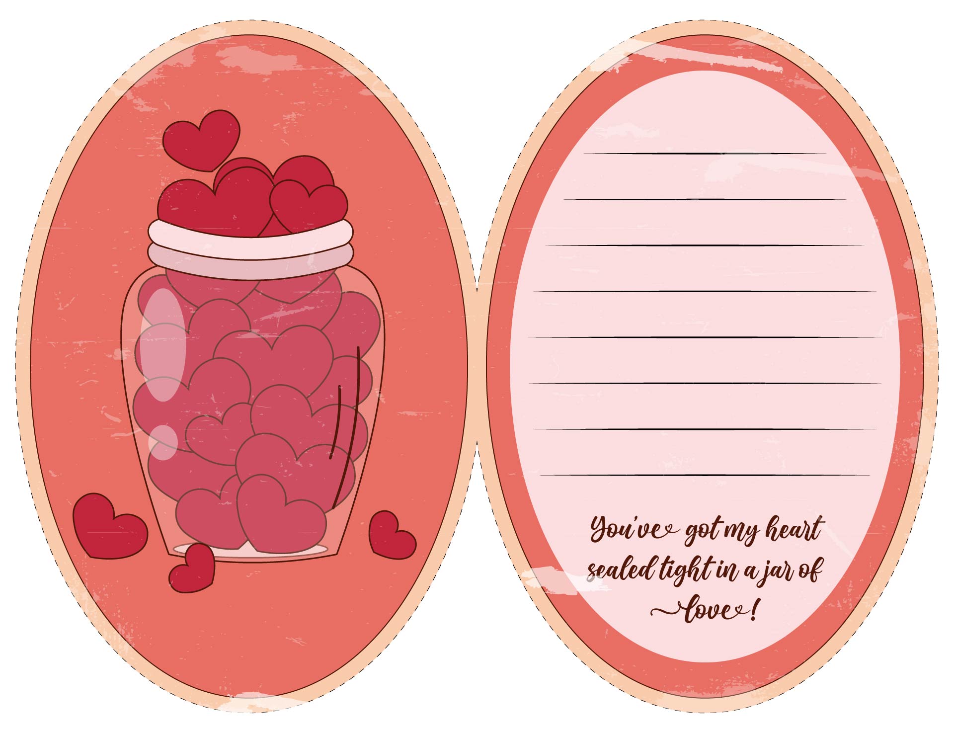 Classic Vintage Valentine Card Printables