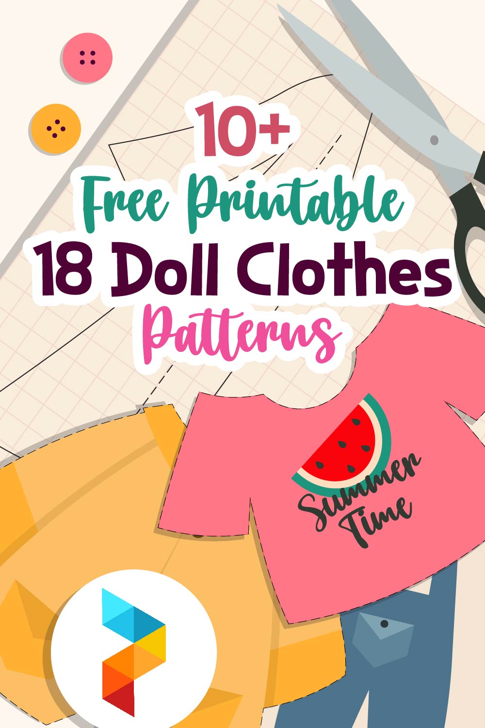 18 Doll Clothes Patterns