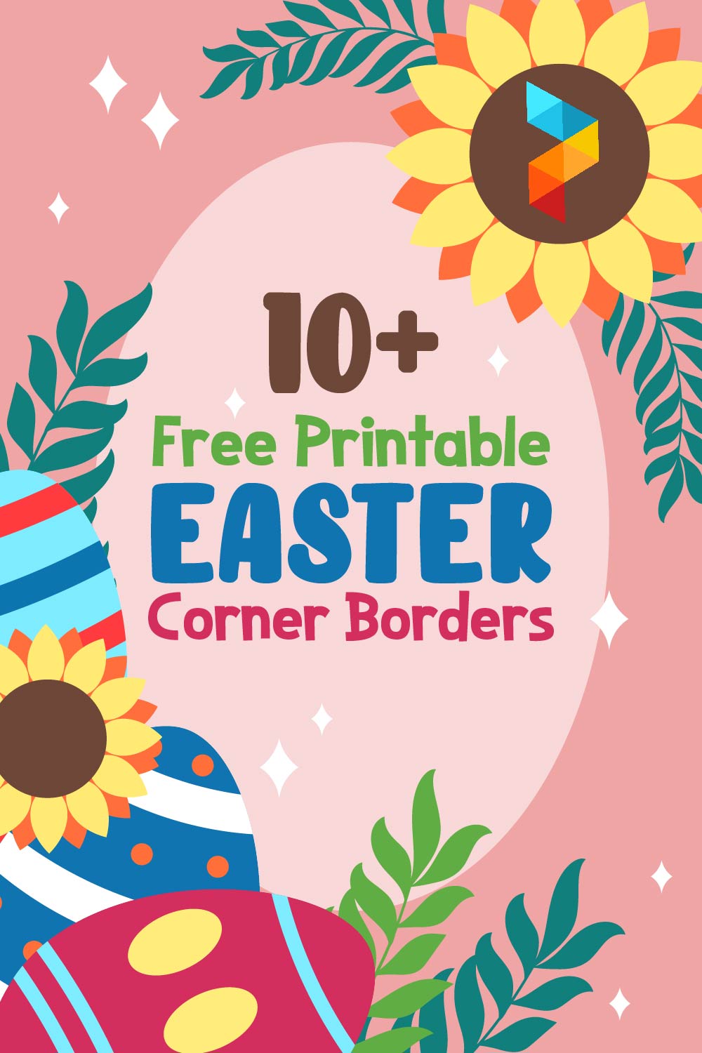 Easter  Corner Borders