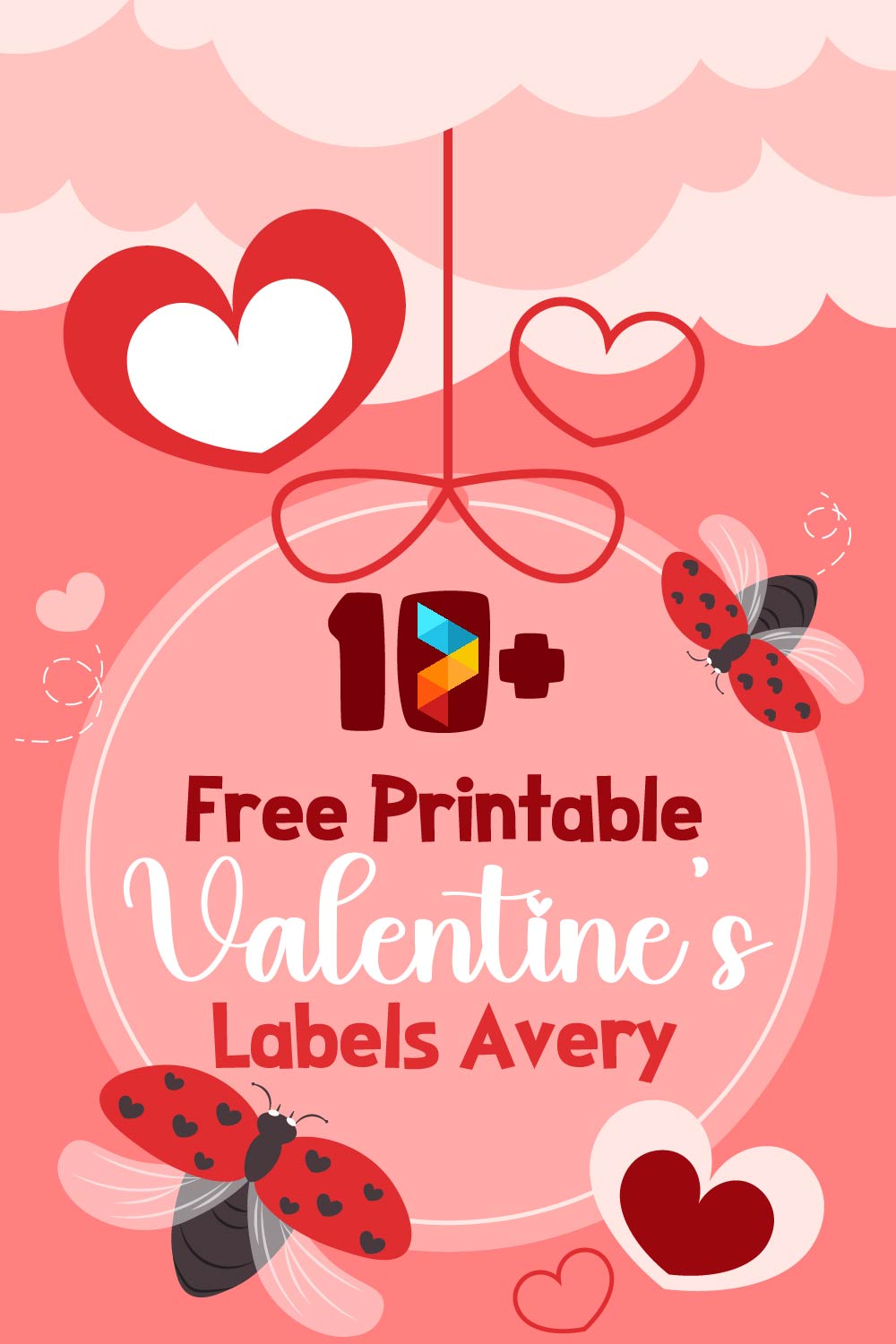 Valentine's Labels Avery