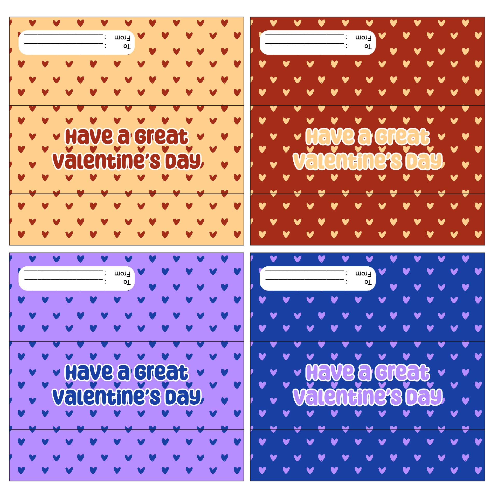 DIY Chocolate Bar Valentine Designs