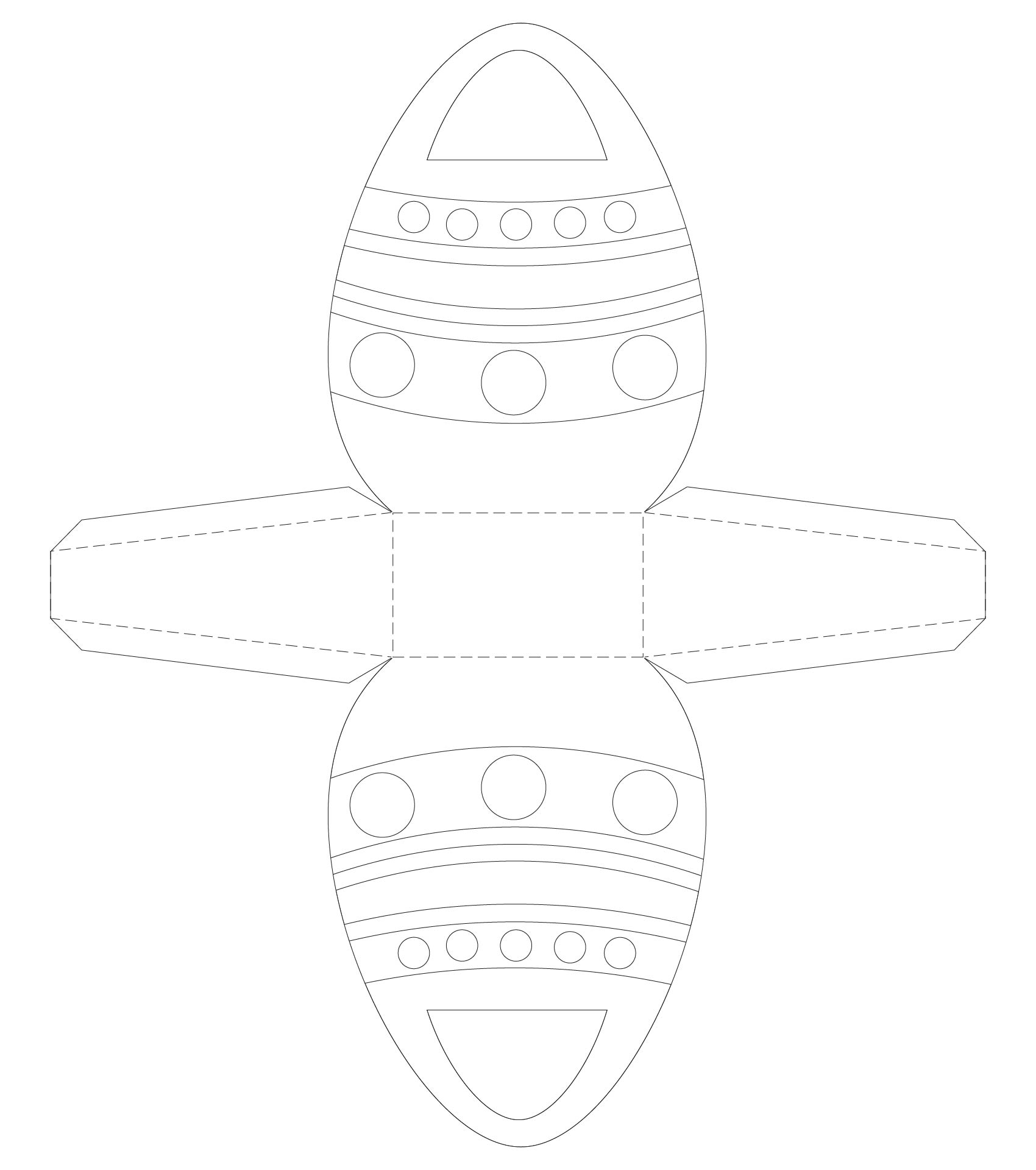 Easter Basket Cutouts Printables for Kids