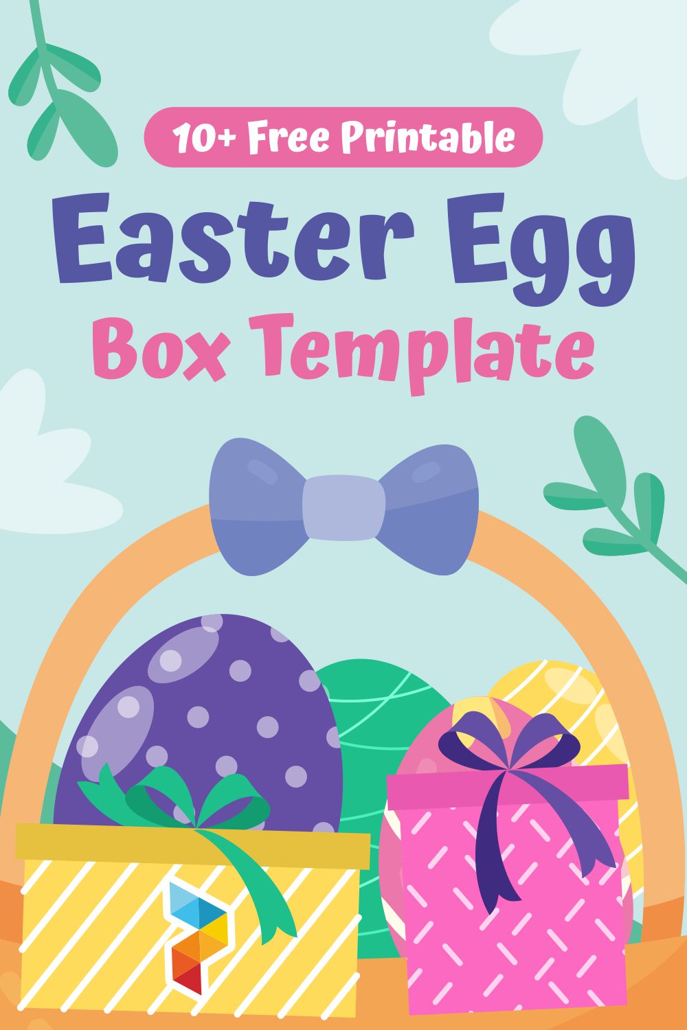 Easter Egg Box Template