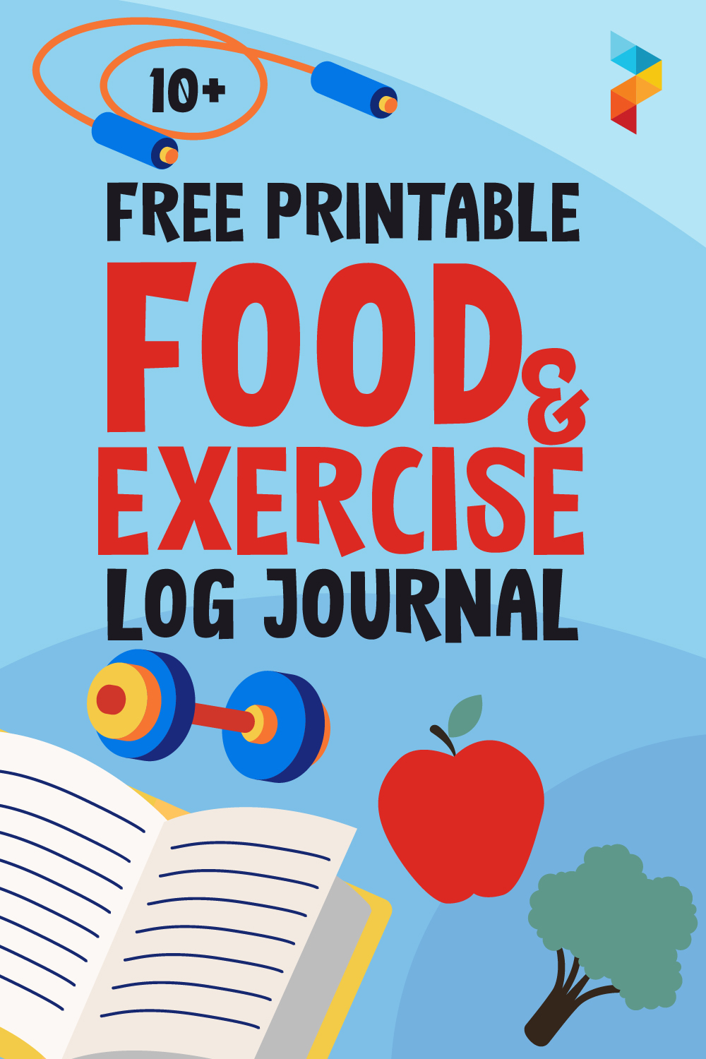 Food And Exercise Log Journal