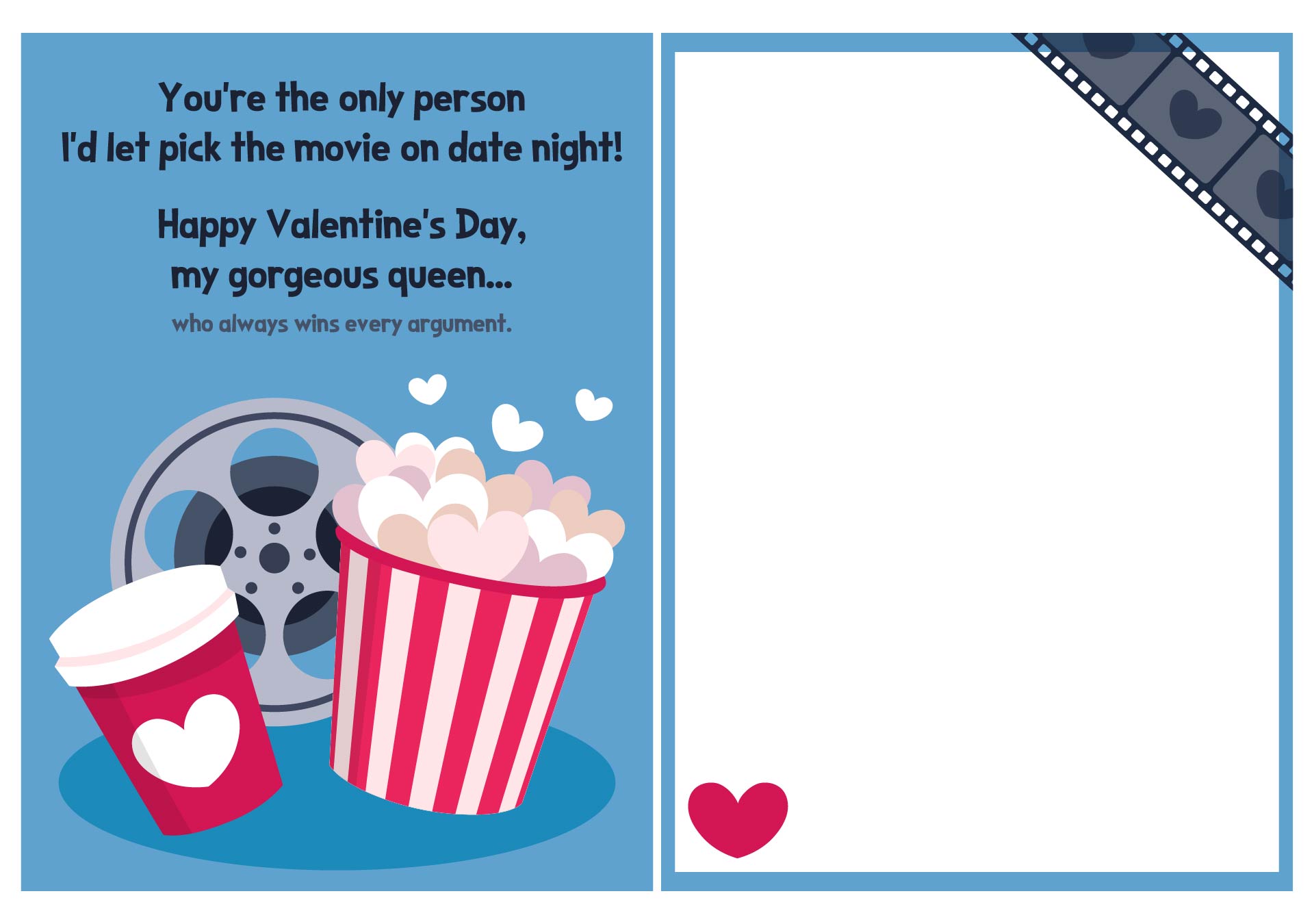 Funny Printable Valentine Cards for Wife