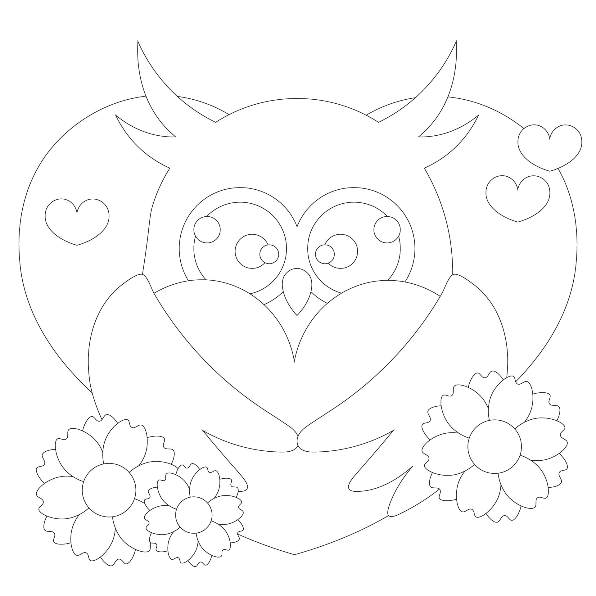 Printable Valentines Day Coloring Sheets for Kids